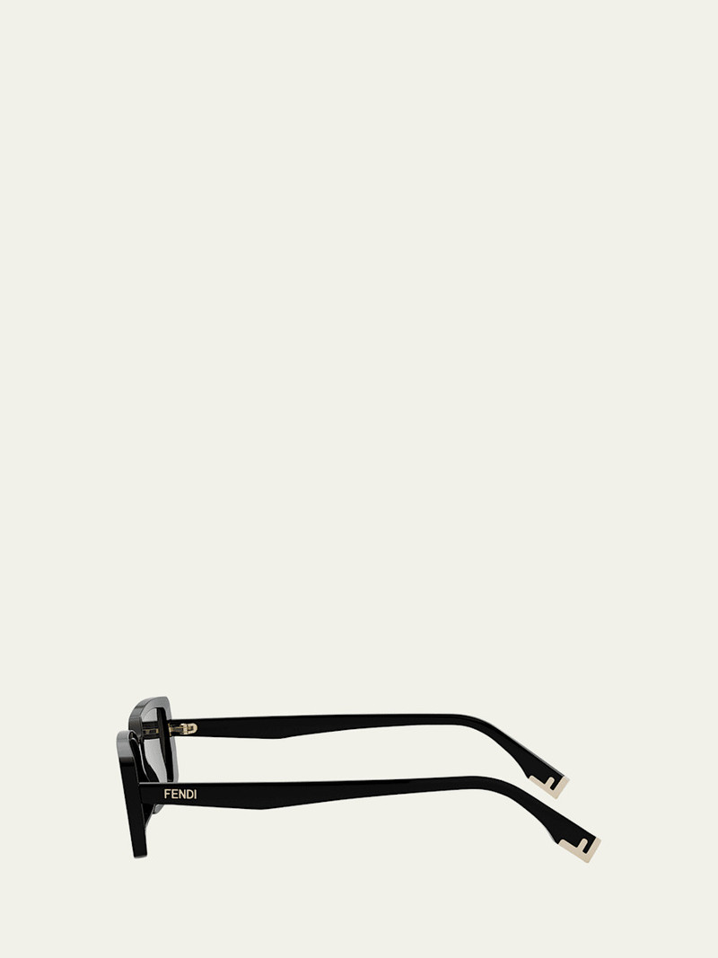 FENDI Fendi Way Rectangle Sunglasses outlook