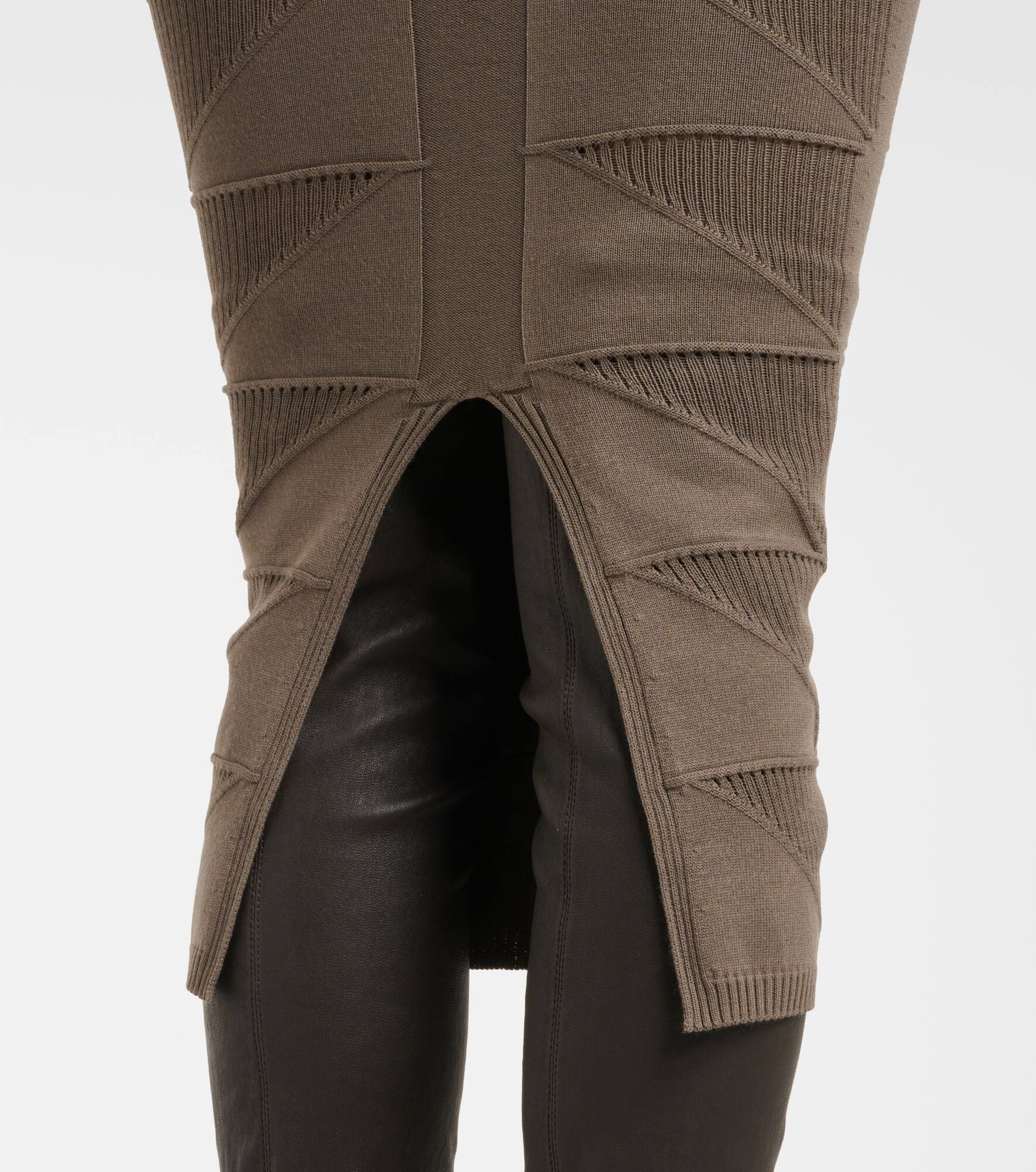 Jersey pencil skirt - 6