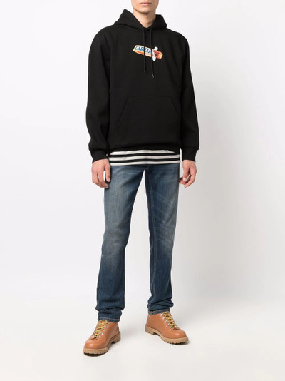 Carhartt logo print hoodie outlook