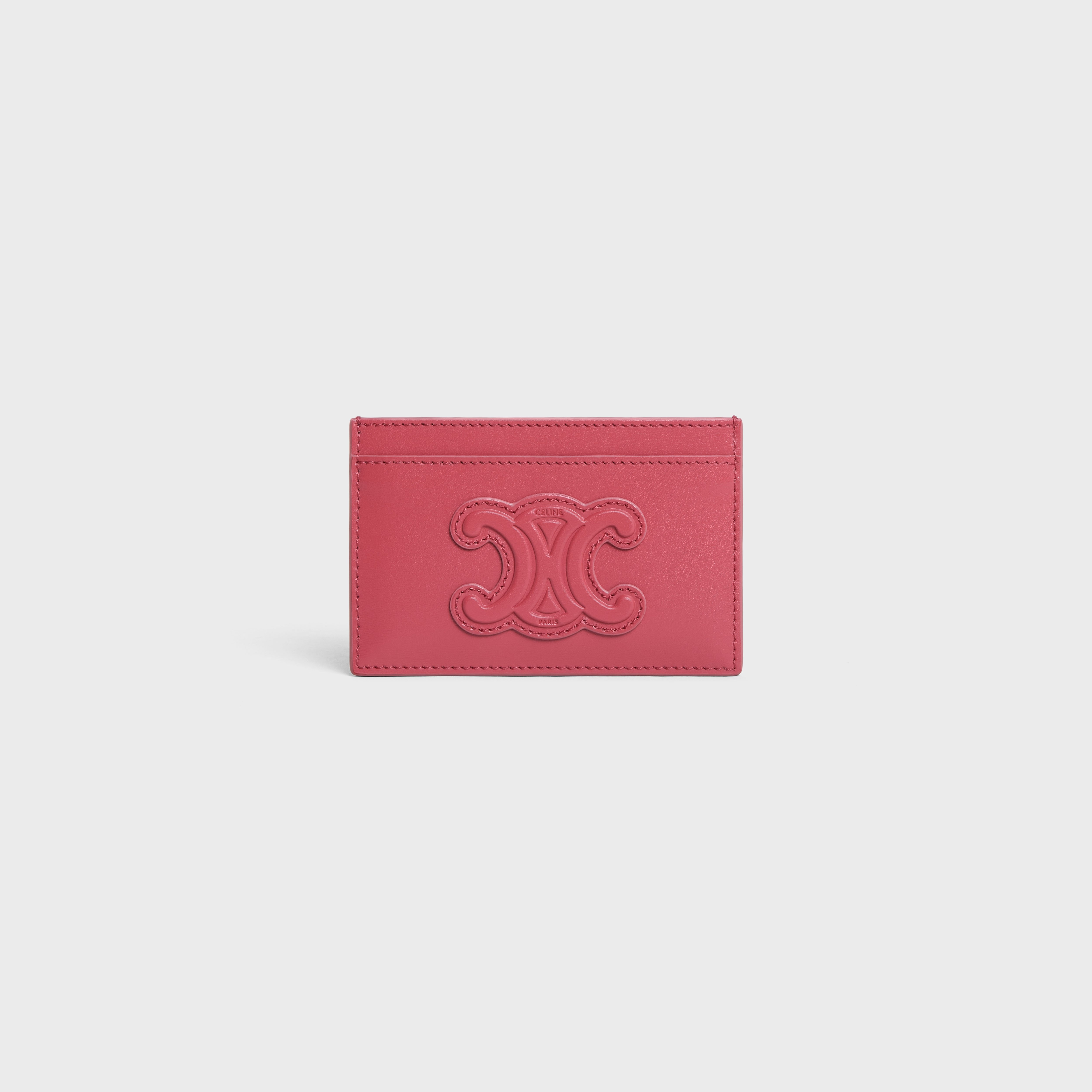 Card holder CUIR TRIOMPHE in Shiny Calfskin - 1