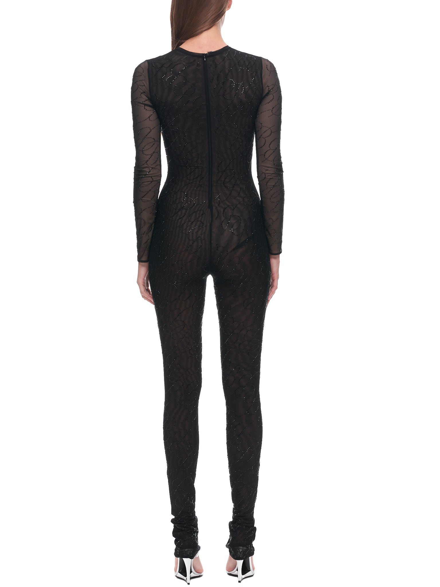 Rhinestone Catsuit - 3
