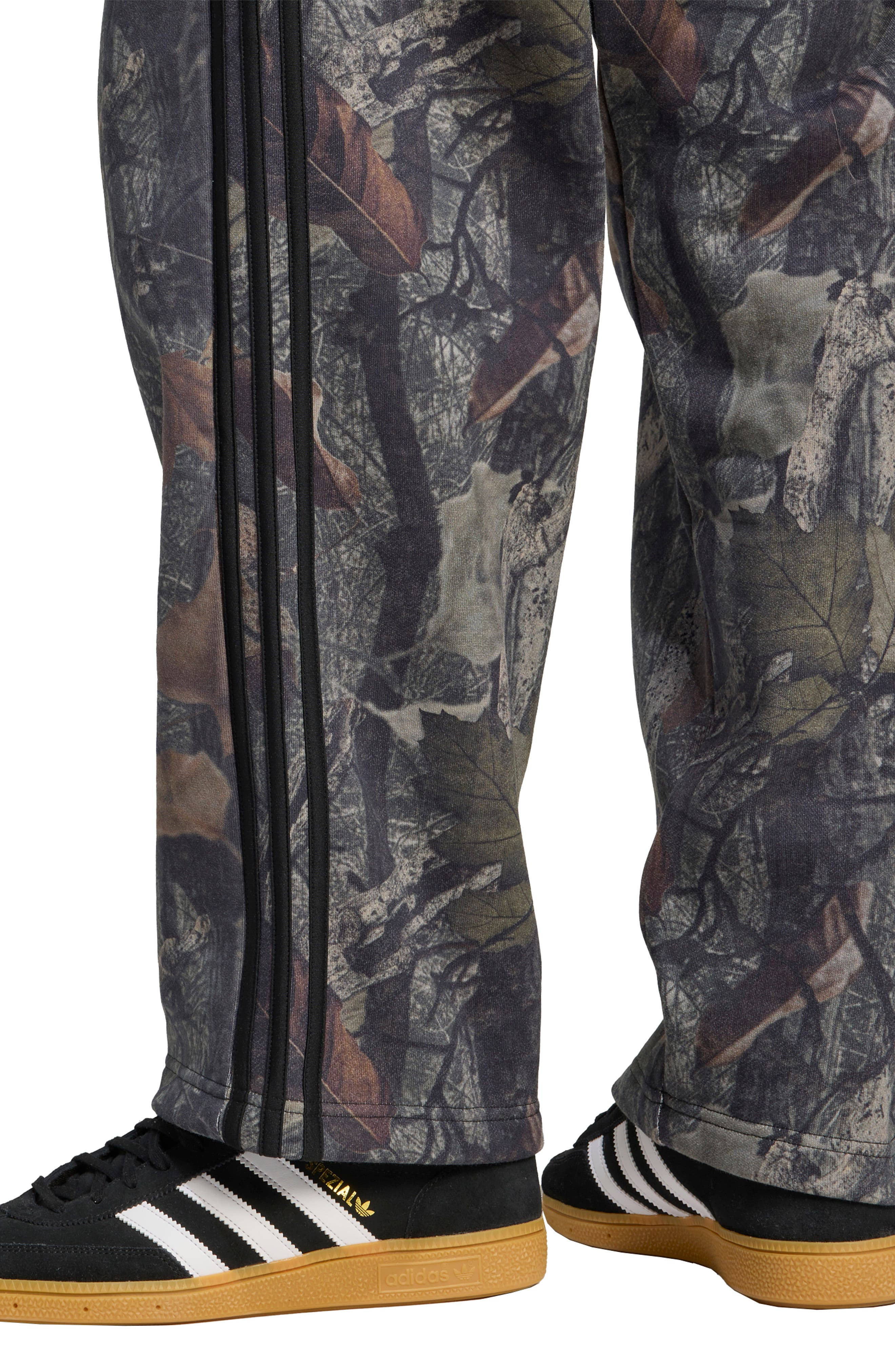 adidas Camo Fleece Sweatpants in Black at Nordstrom - 3