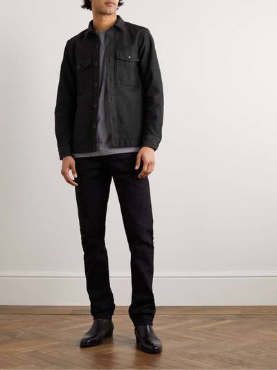 TOM FORD Garment-Dyed Cotton Overshirt outlook