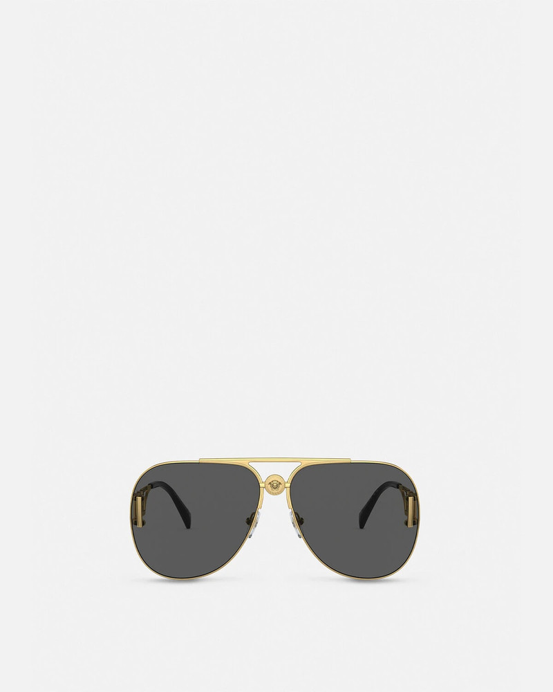 VERSACE Medusa Biggie Pilot Sunglasses outlook