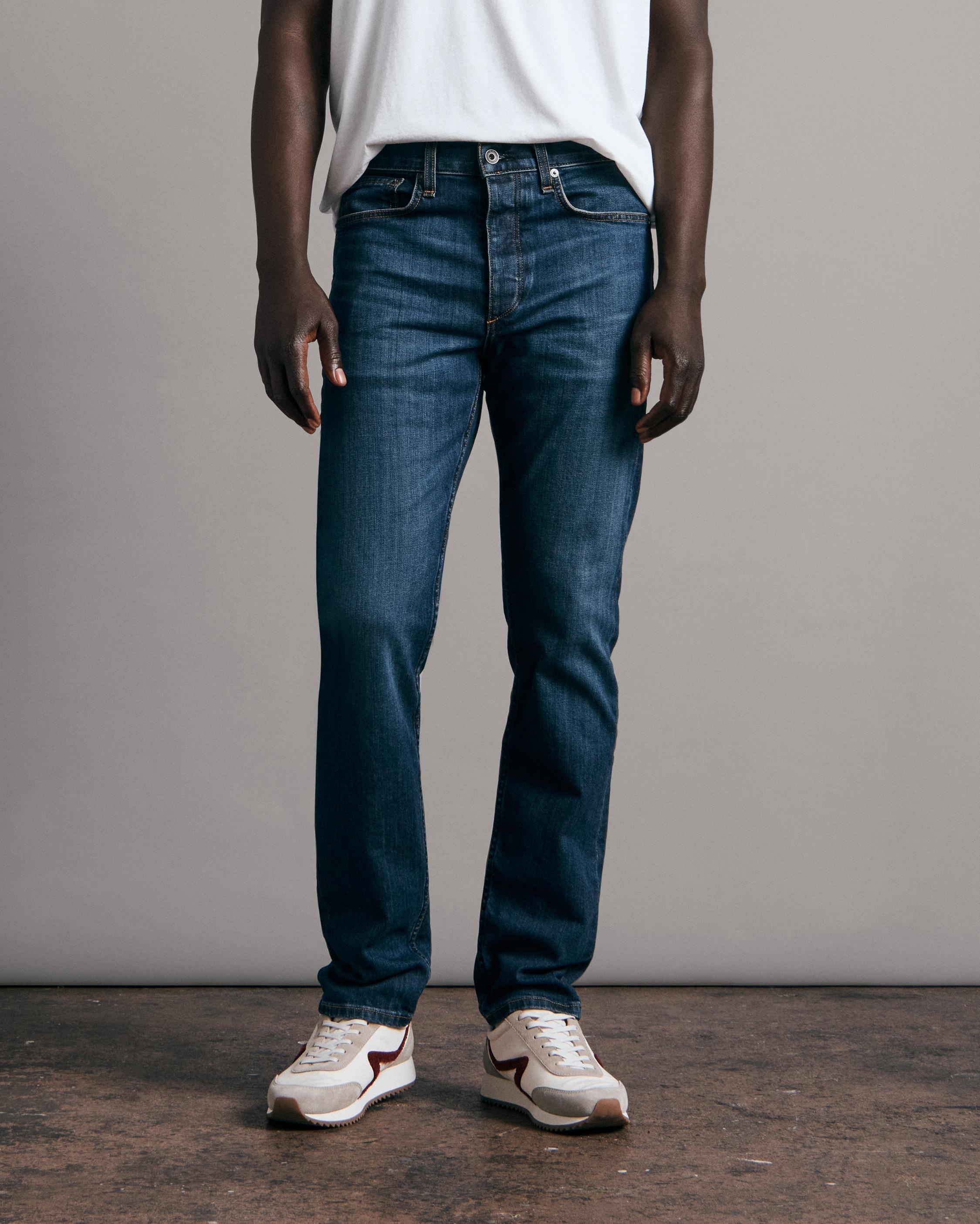 Fit 2 - Throop
Slim Fit Mid Indigo Authentic Stretch Jean - 2