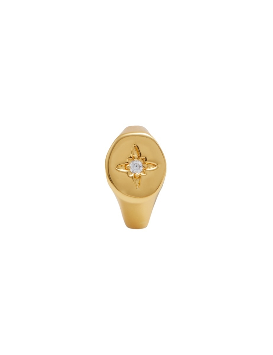SIGNET EARRING - 1