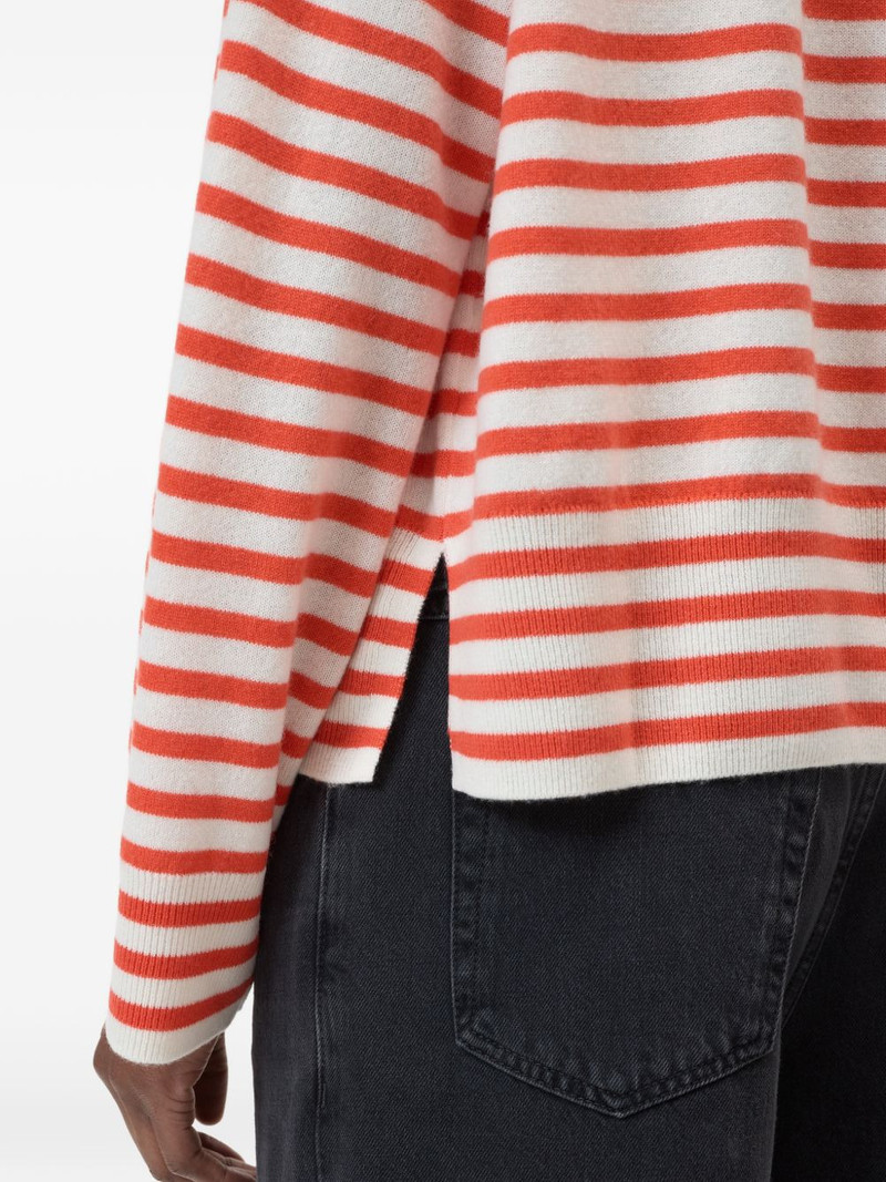 striped crew-neck T-shirt 6