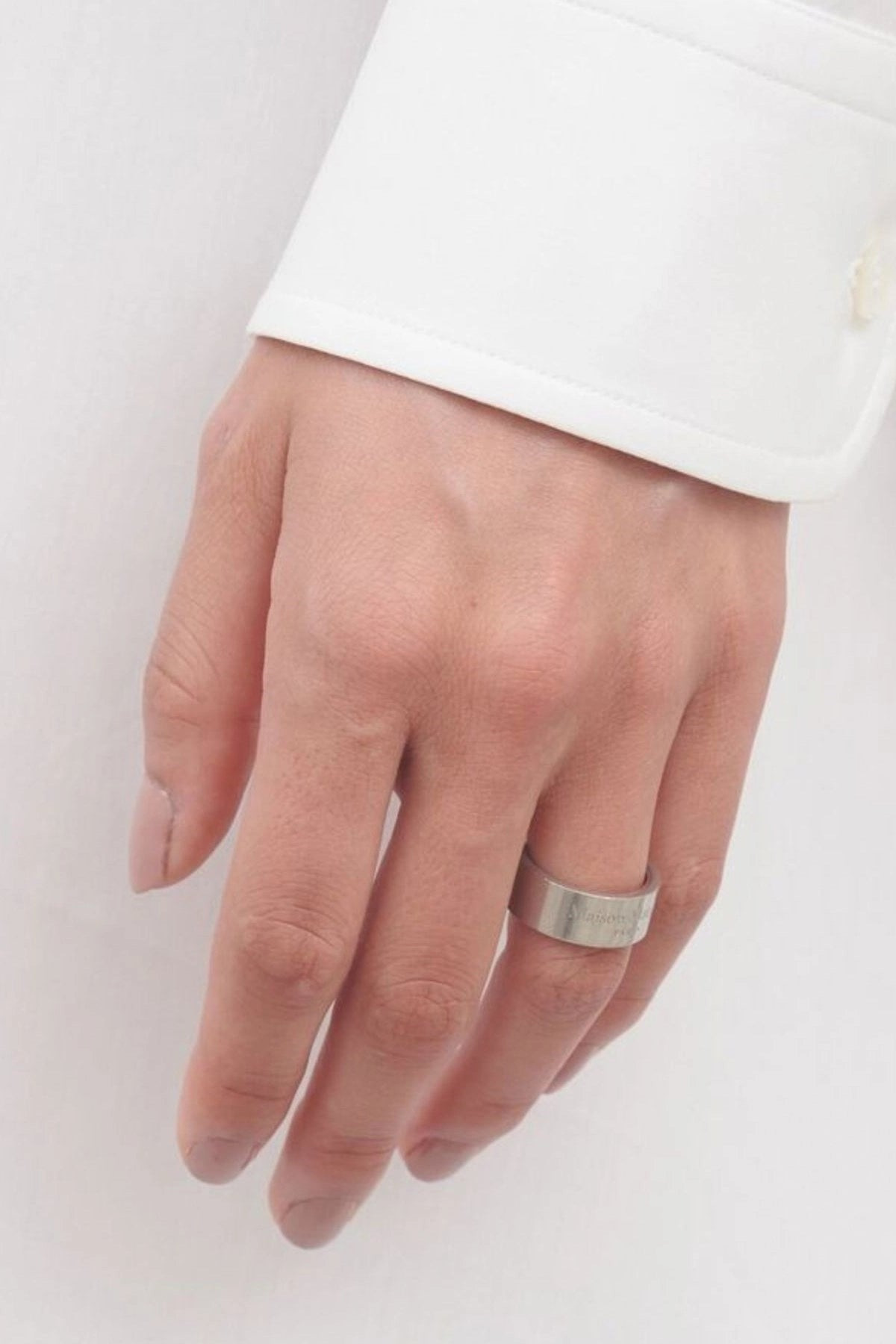 Maison Margiela Women Logo Ring - 2
