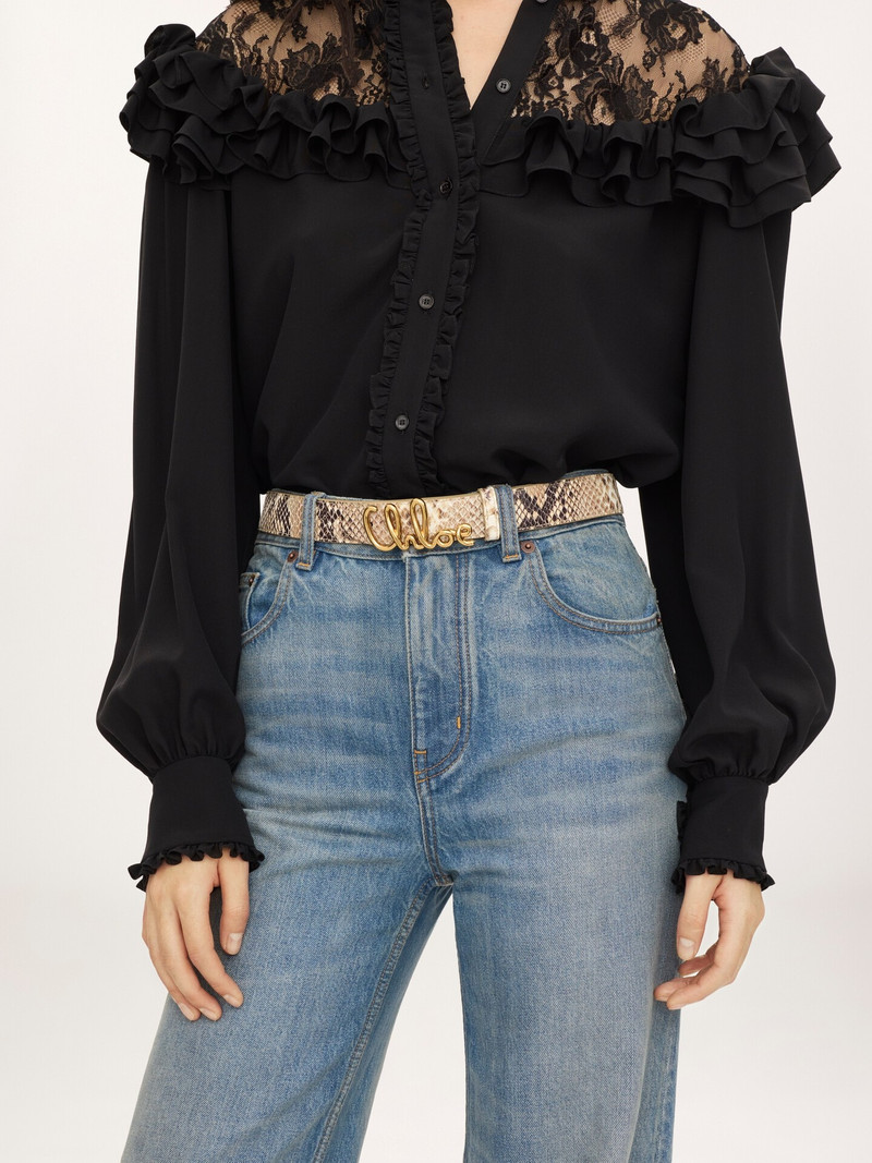 Chloé THE CHLOÉ ICONIC BELT outlook
