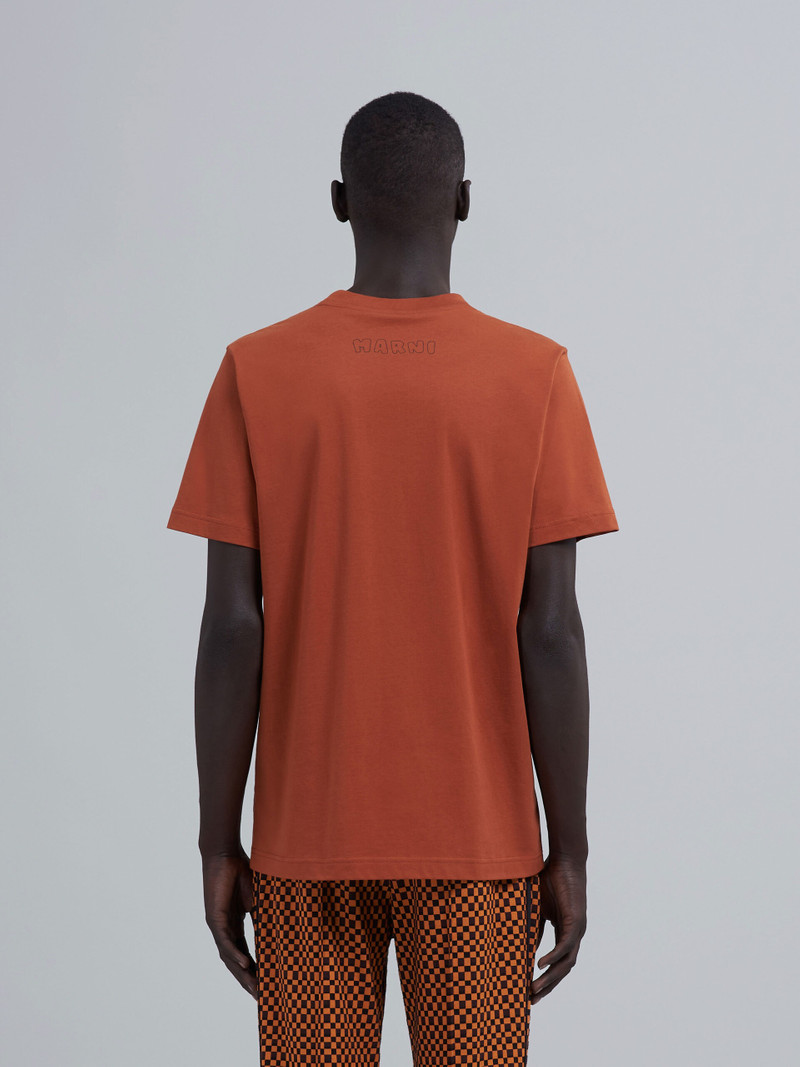 ORGANIC JERSEY EMBROIDERED LOGO T-SHIRT 3