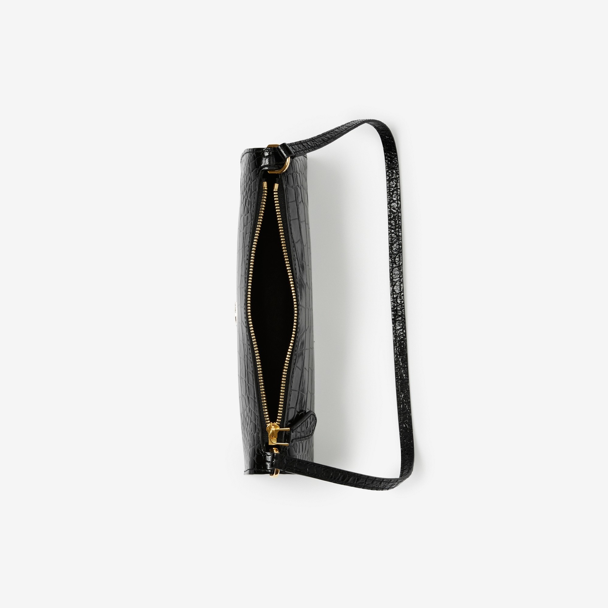 Embossed Leather TB Pouch - 4