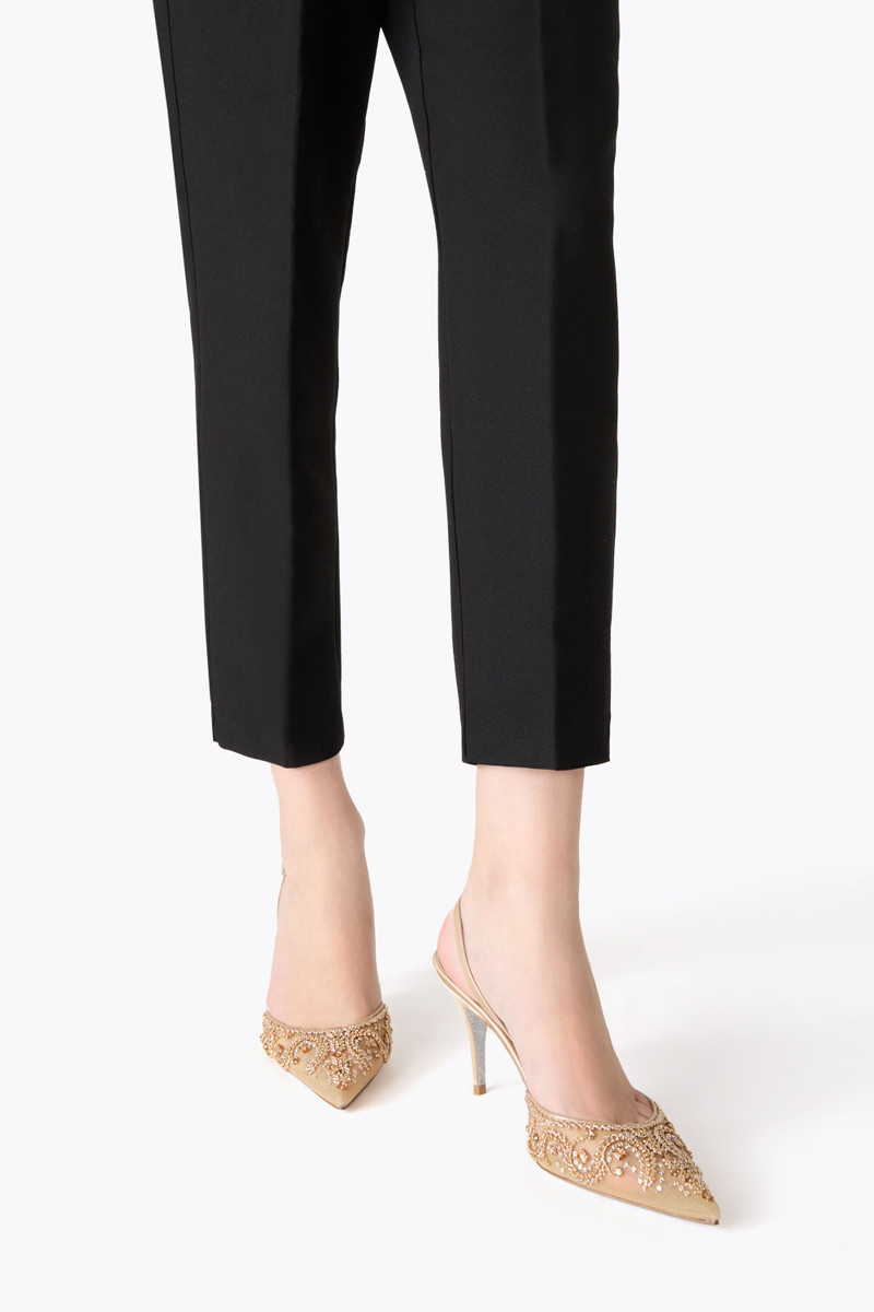 JAHANARA GOLD SLINGBACK 80 7