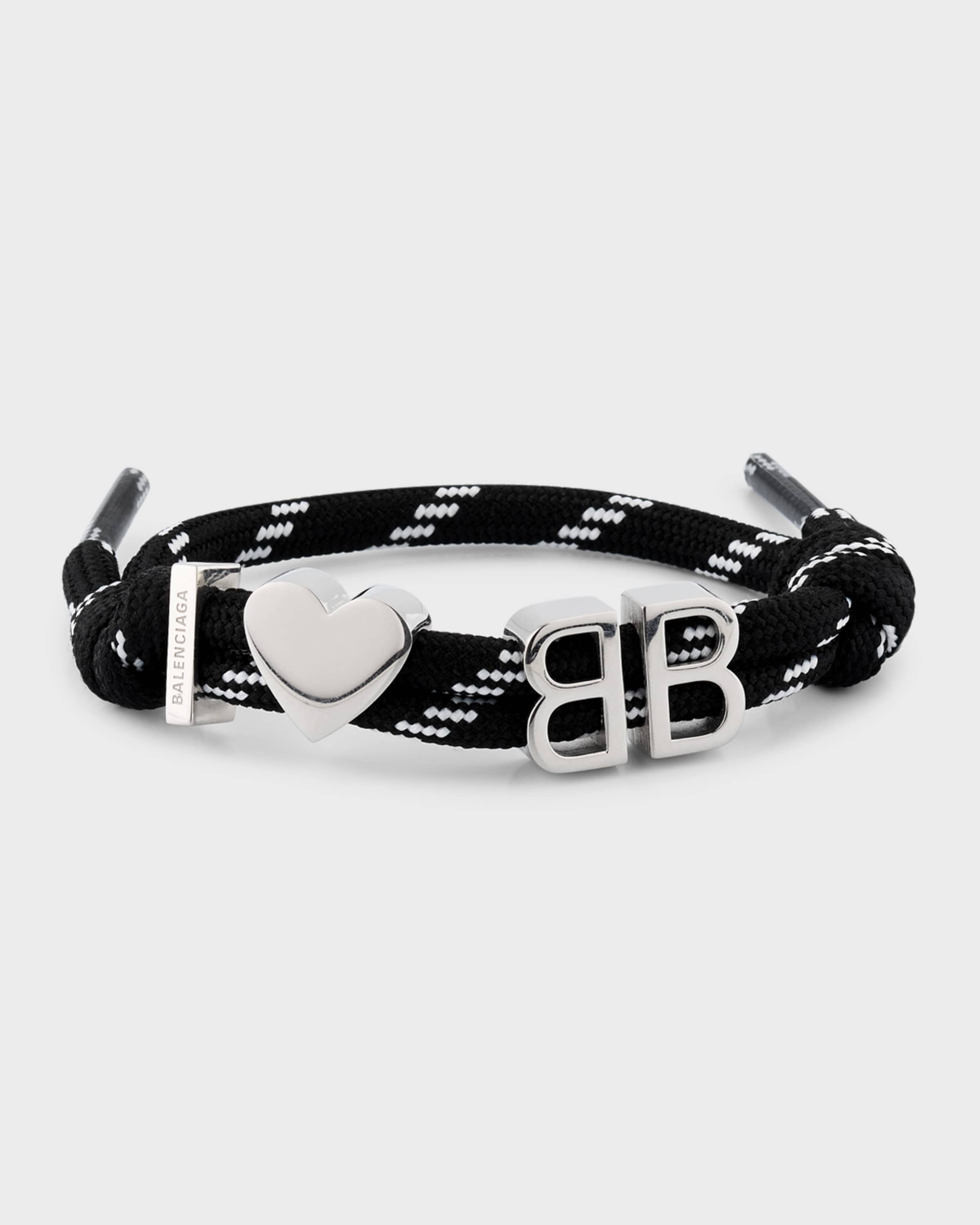 BALENCIAGA★I <3 BB ブレスレット I LOVE BB★すぐ届く！ BALENCIAGA I <3 BB Bracelet | neimanmarcus | REVERSIBLE