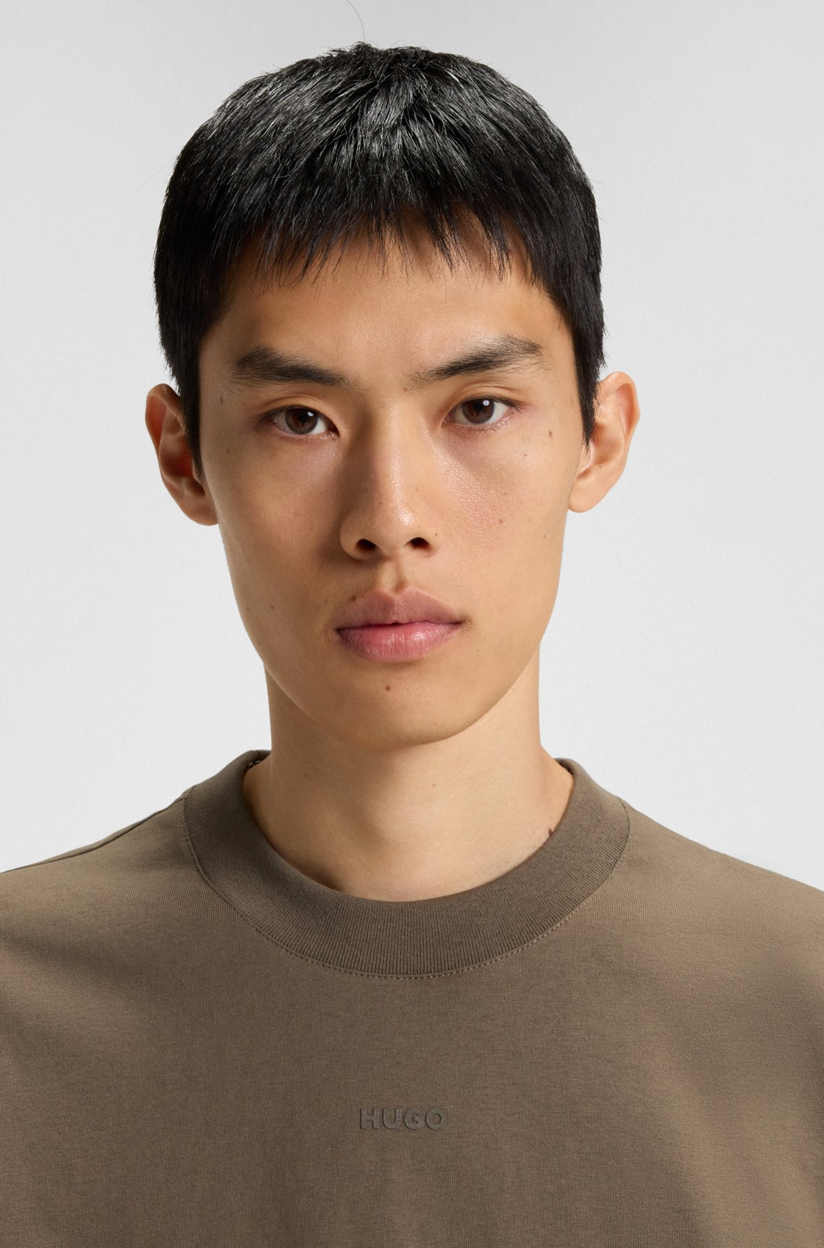 RELAXED-FIT T-SHIRT IN COTTON WITH LOGO PRINT - 3