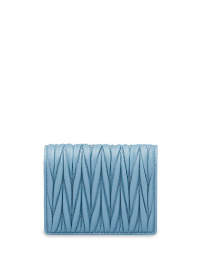 Miu Miu matelassé leather wallet outlook