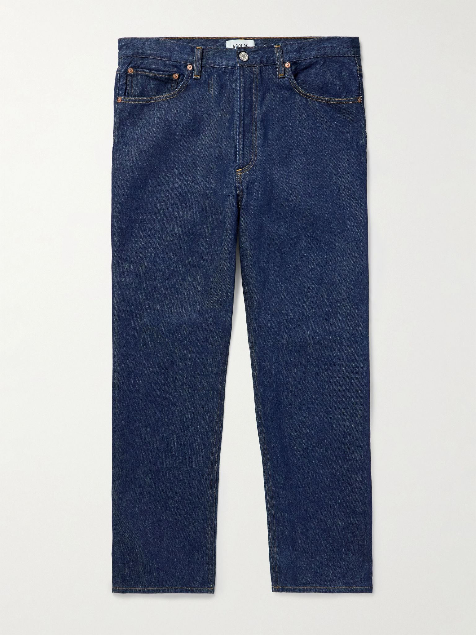 90's Straight-Leg Jeans Blue - 1