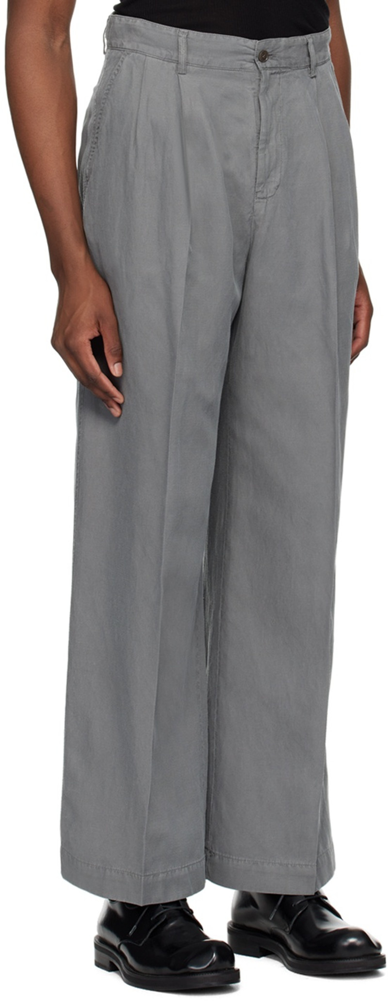 HOPE Gray Fire Trousers outlook