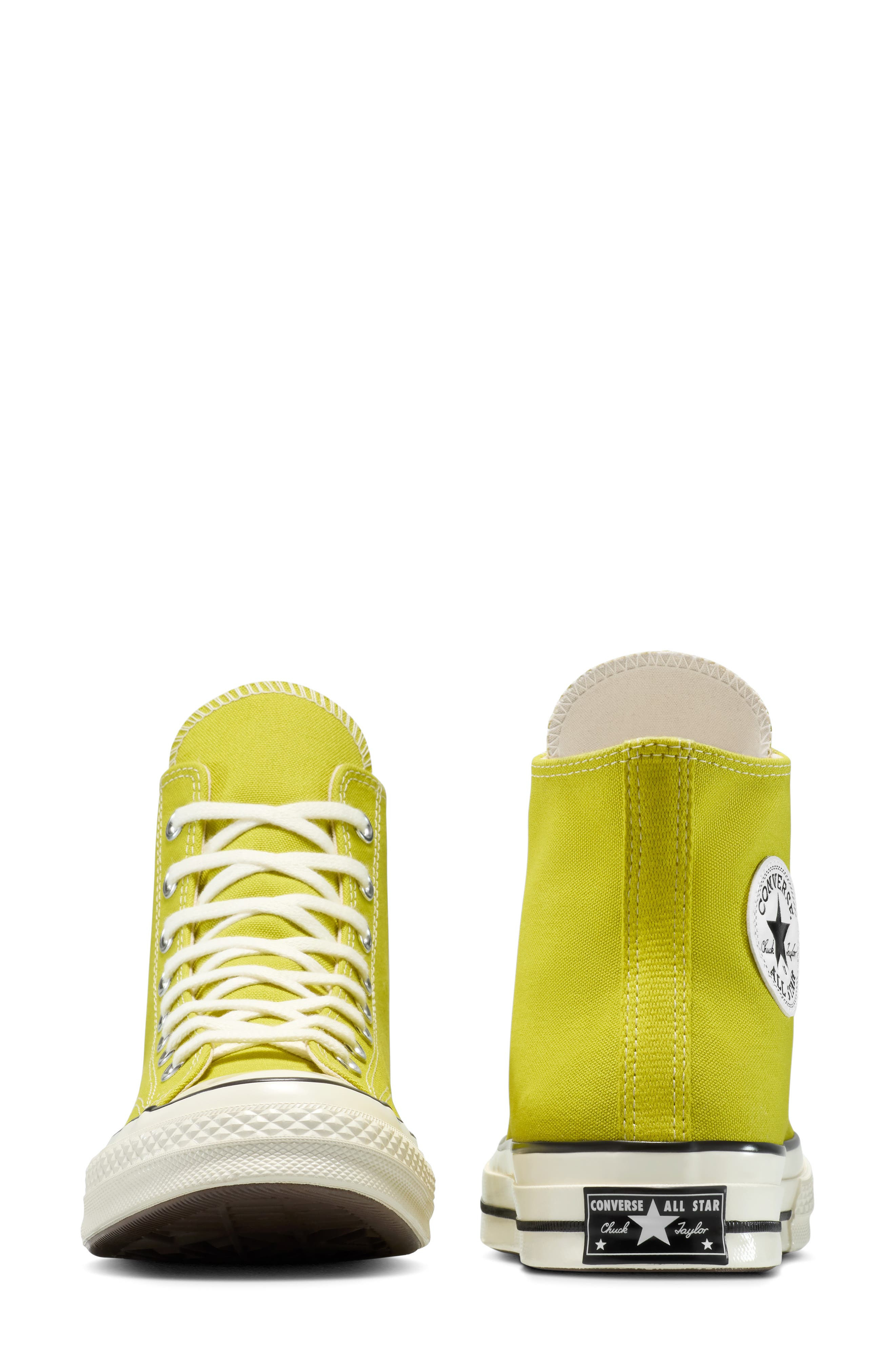 Converse Gender Inclusive Chuck 70 High Top Sneaker in Moss Sauce/Egret/Black at Nordstrom - 3