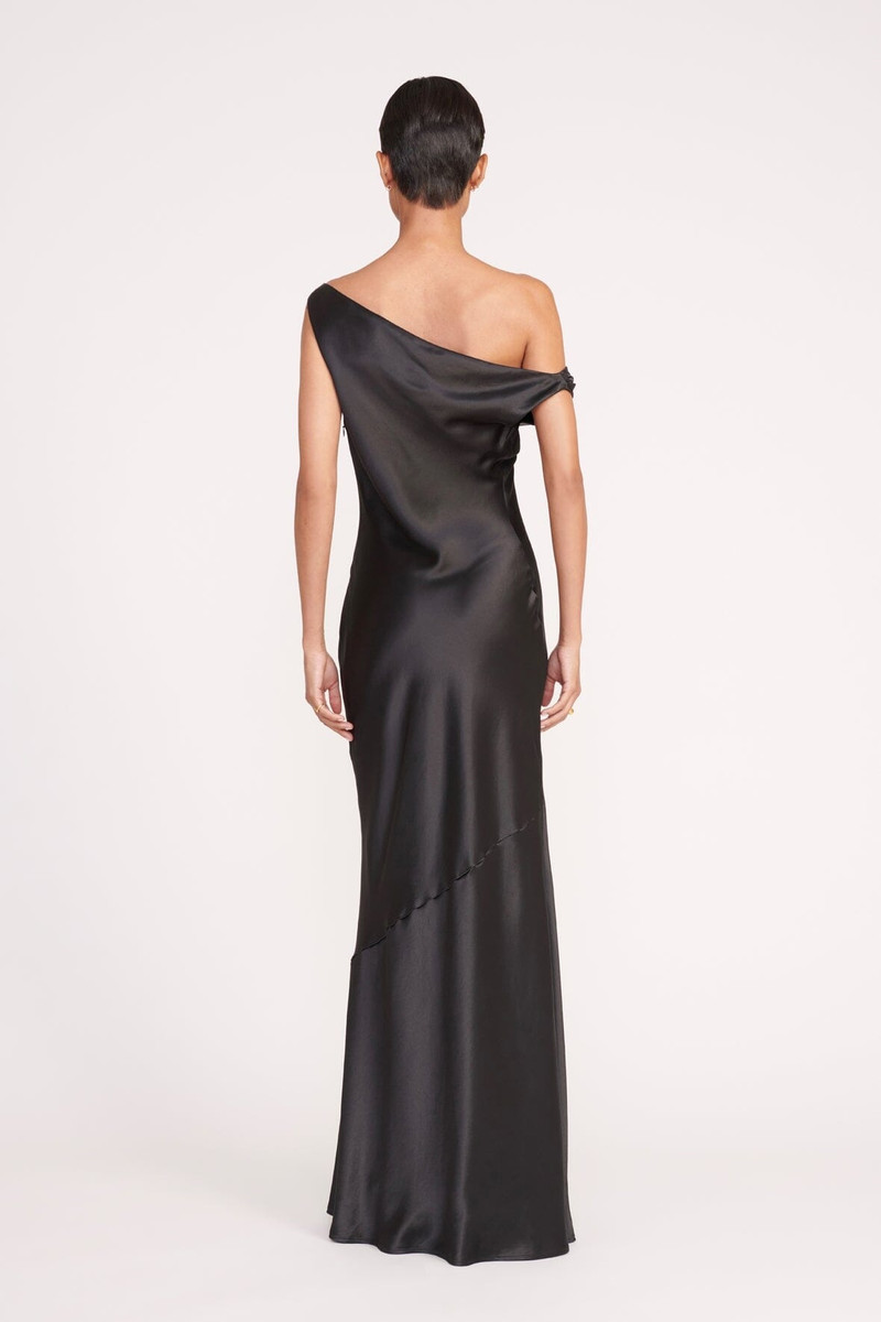 STAUD ASHANTI DRESS BLACK 4