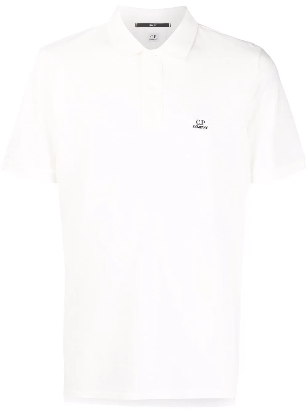 embroidered-logo polo shirt - 1