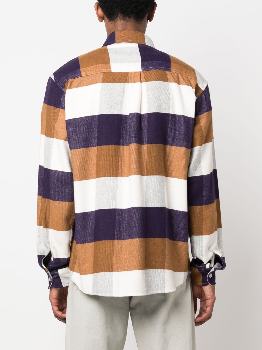 striped cotton shirt - 4