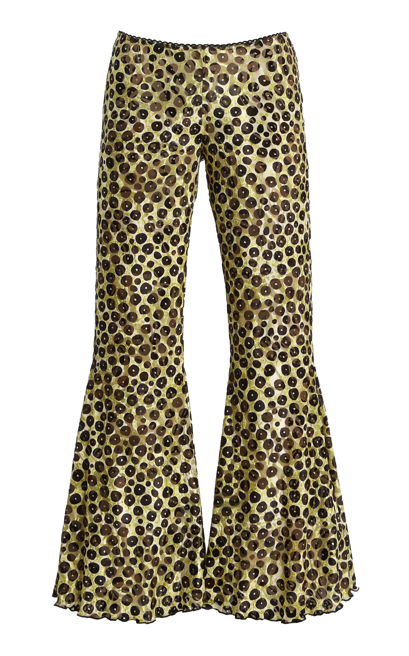 Jeslynn Cheetah Flared Pants multi - 1