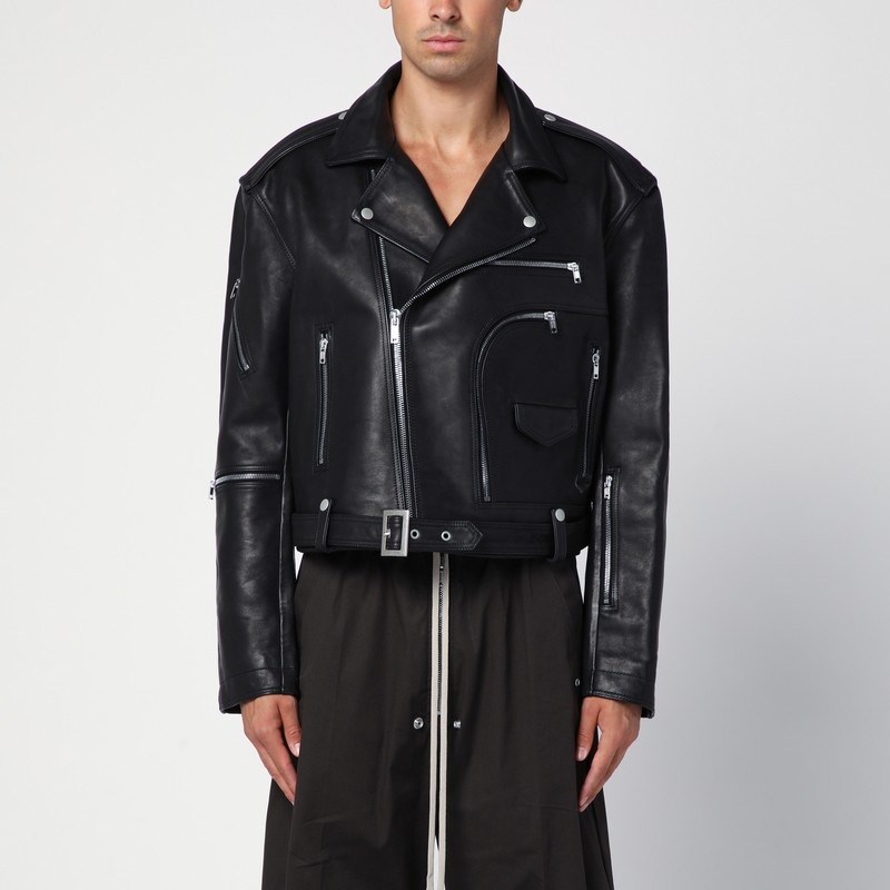 Biker Jumbo Bauhaus Stooges black leather - 1