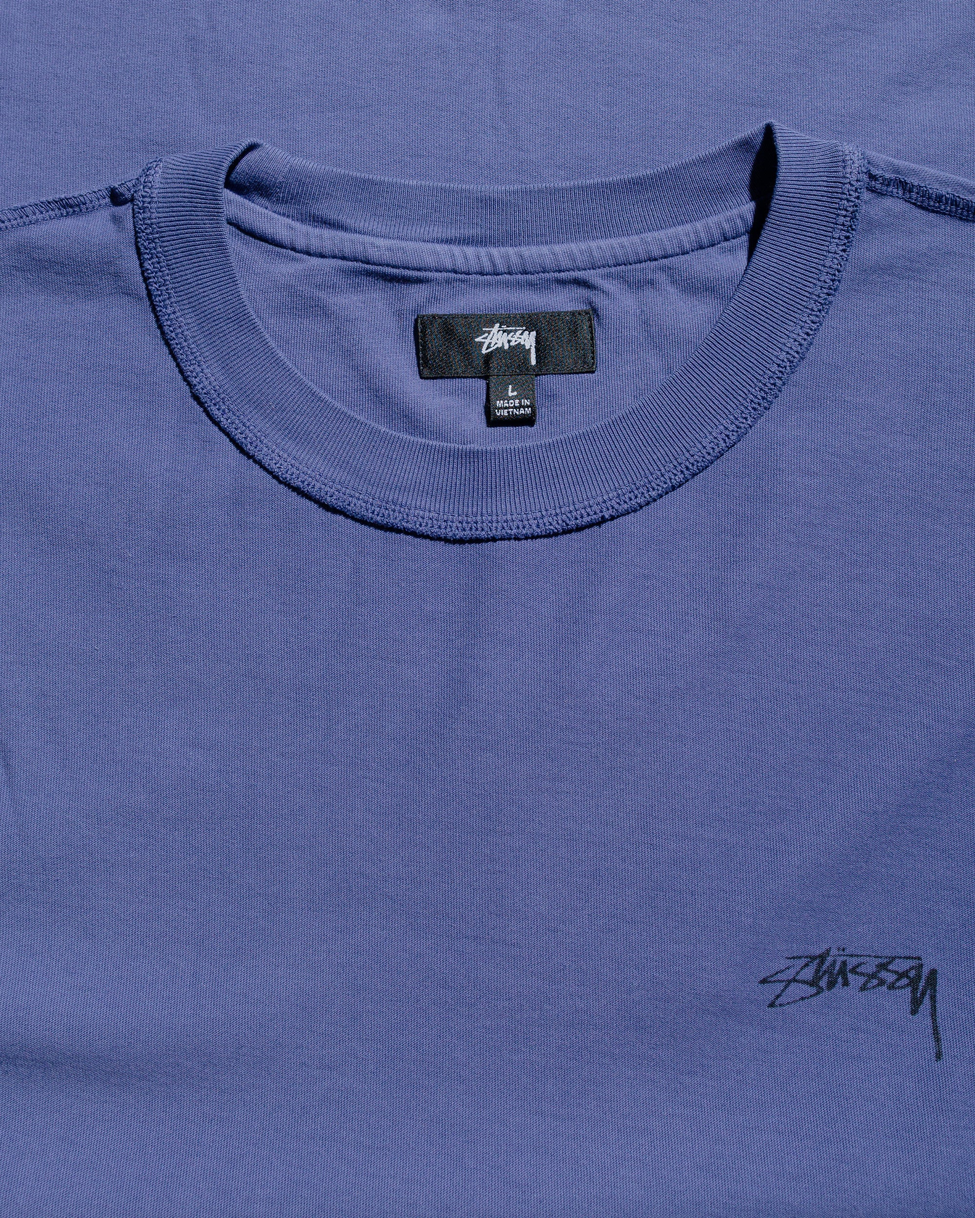 Stüssy Lazy LS Tee Vintage Navy - 4