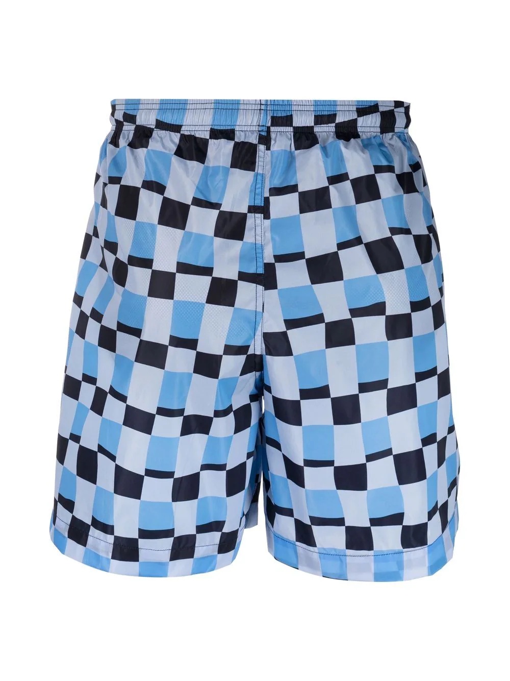 geometric-print swim shorts - 2