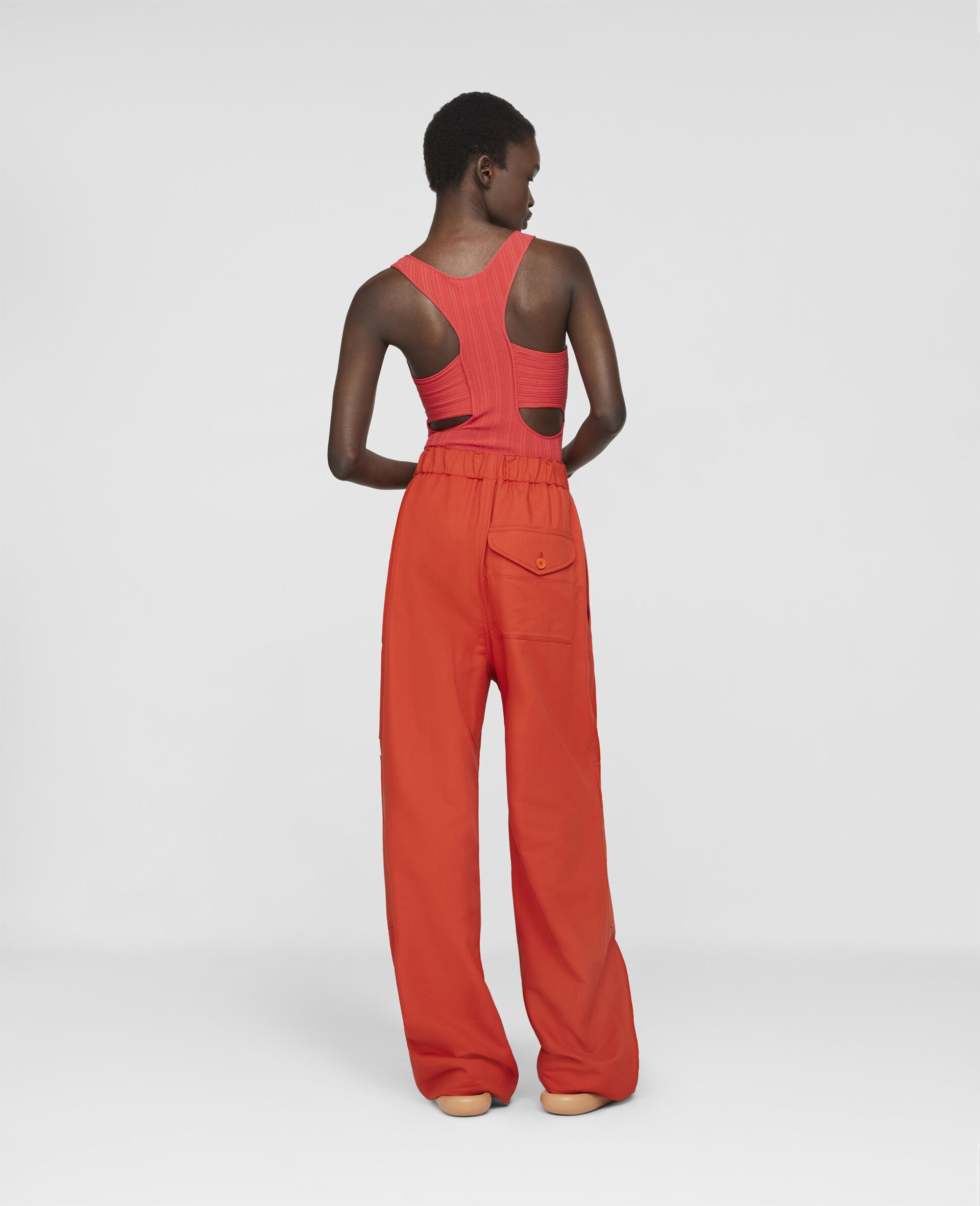 Cut‐Out Knit Bodysuit - 3