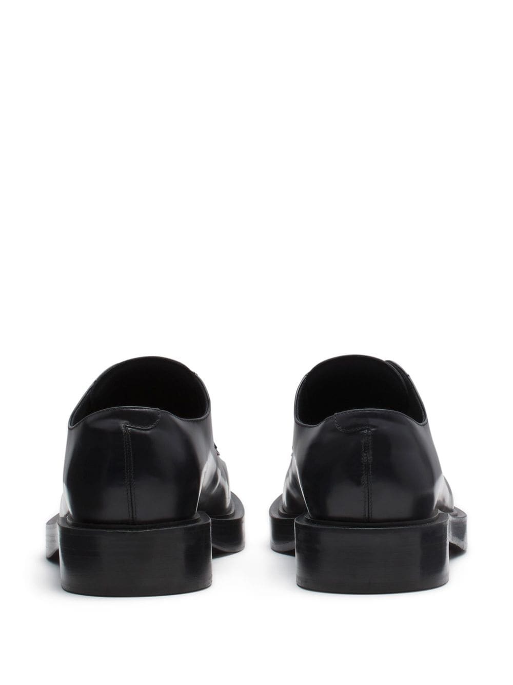 leather derby shoes - 3