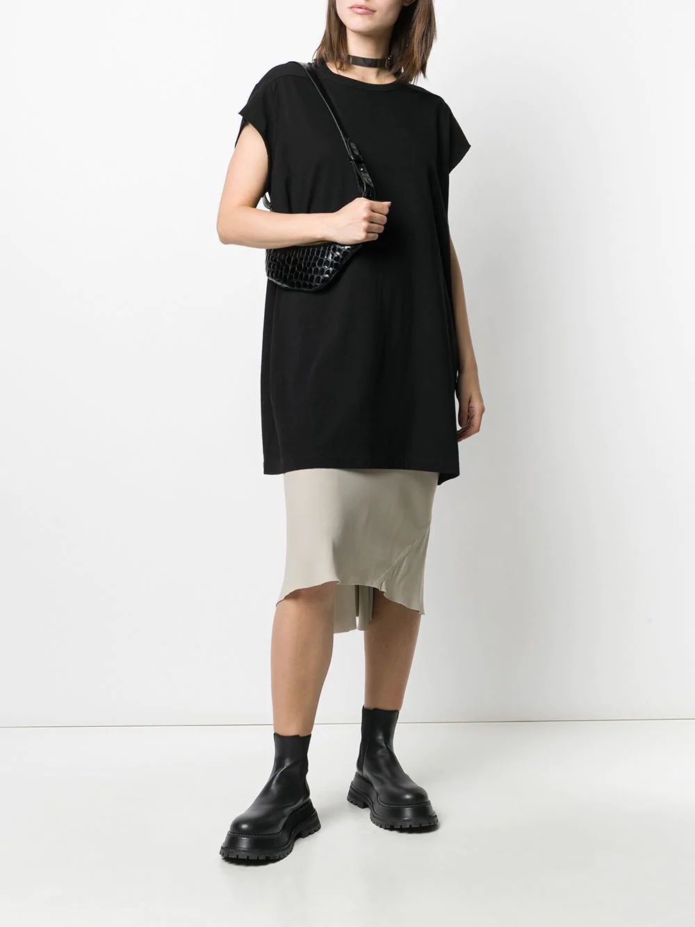 short-sleeve oversized T-shirt - 2