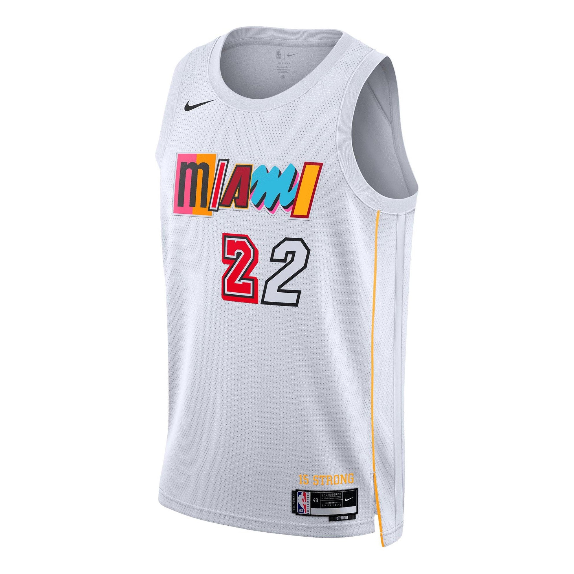 Nike Dri-FIT NBA Miami Heat Jimmy Butler City Edition 2022/23 Swingman Jersey DO9599-100 - 1