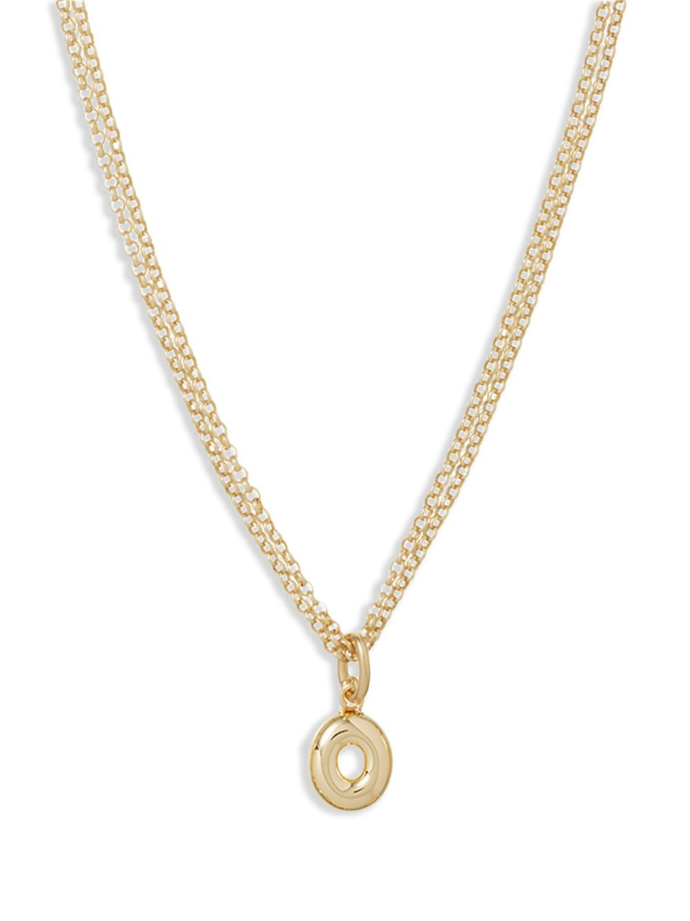 The Puffy Initial necklace - 2