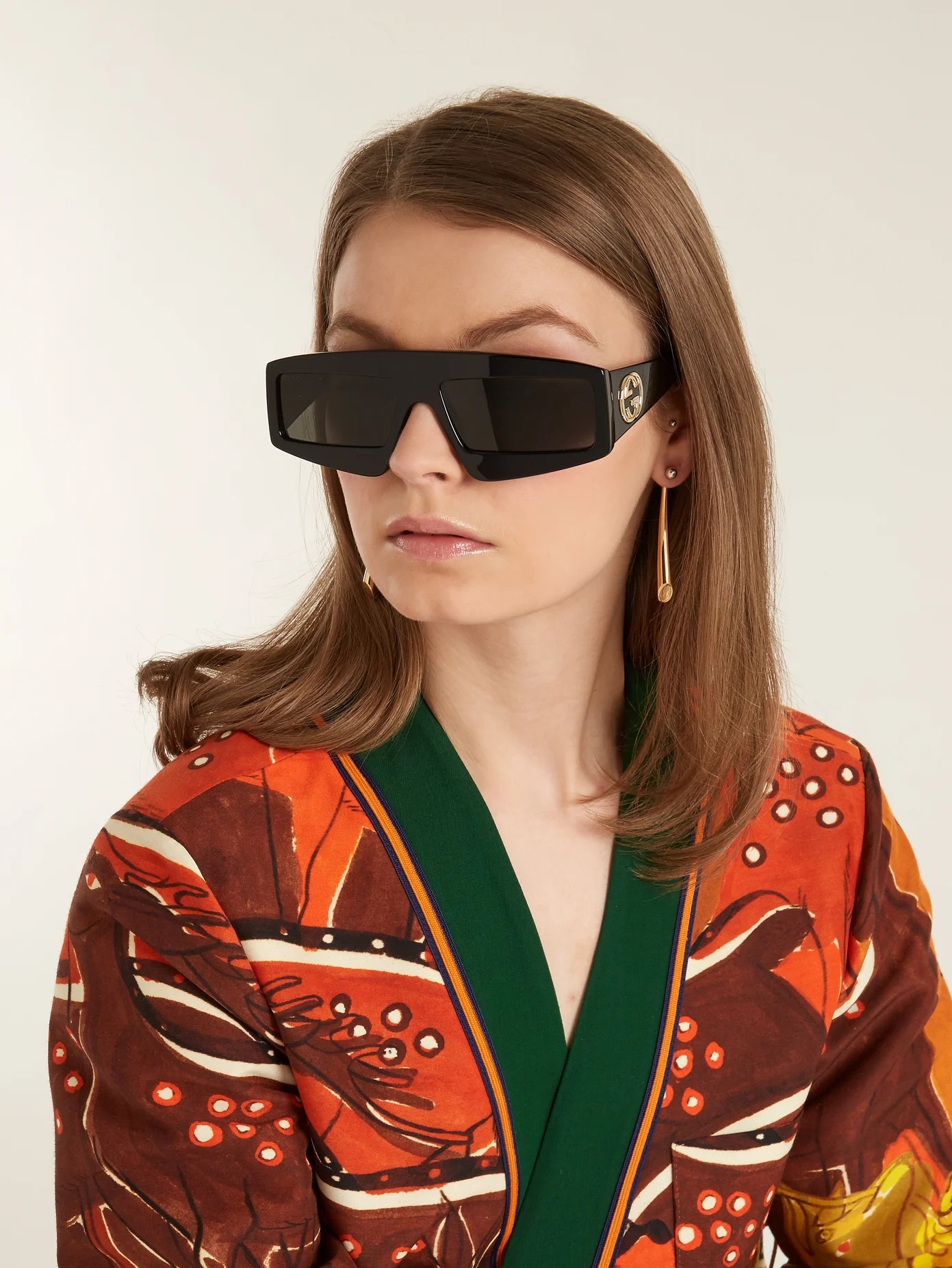 Logo-embellished acetate sunglasses - 2