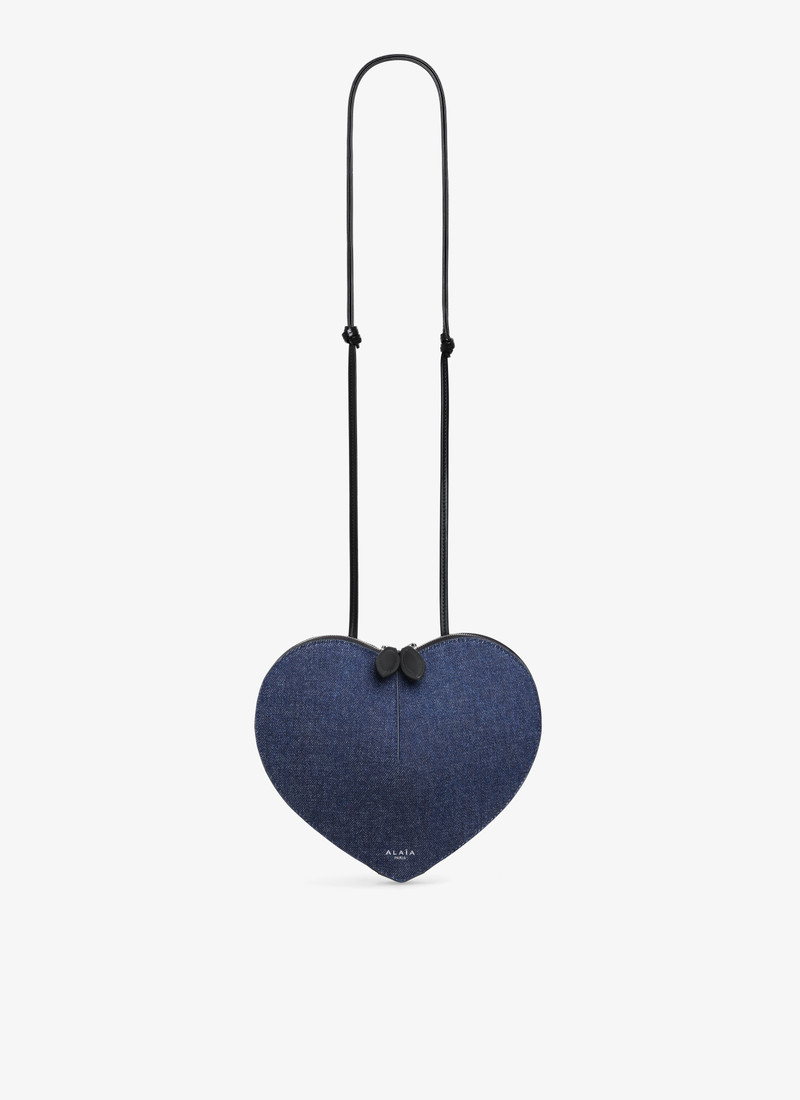 LE CÚUR BAG 에 DENIM 과 LEATHER - 1