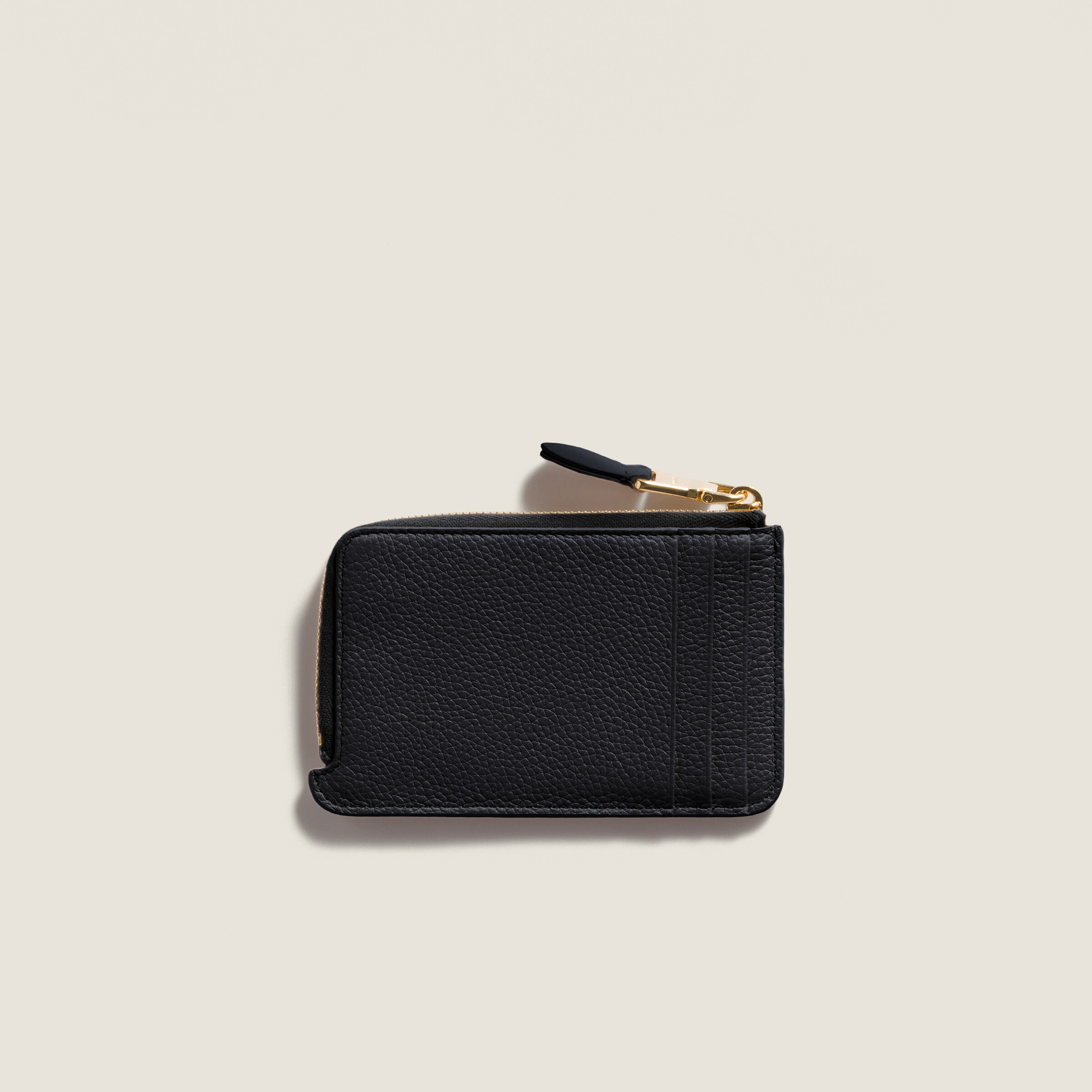 Leather pouch card holder - 3