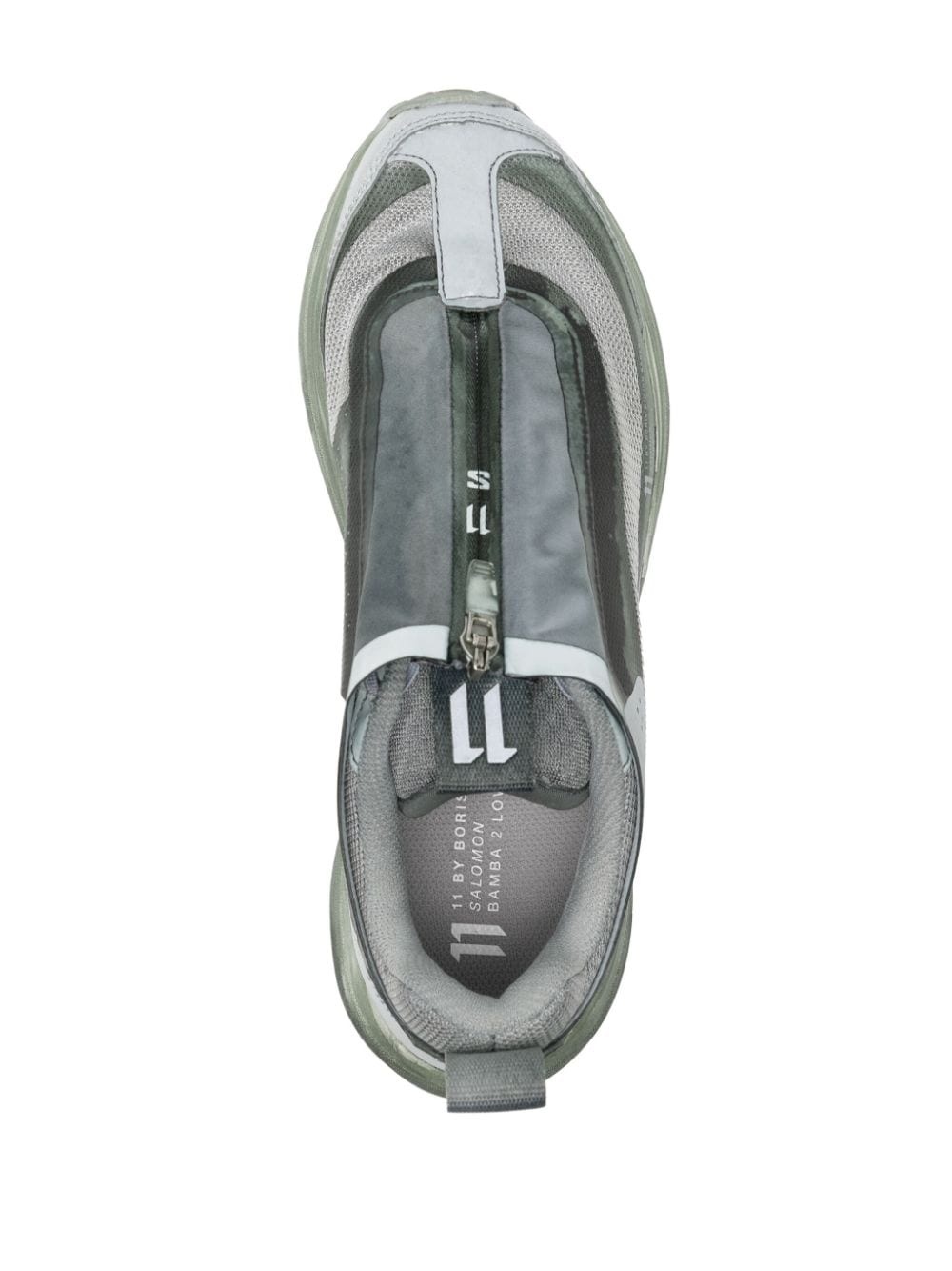 Bamba 2 Low panelled zip-fastening sneakers - 4