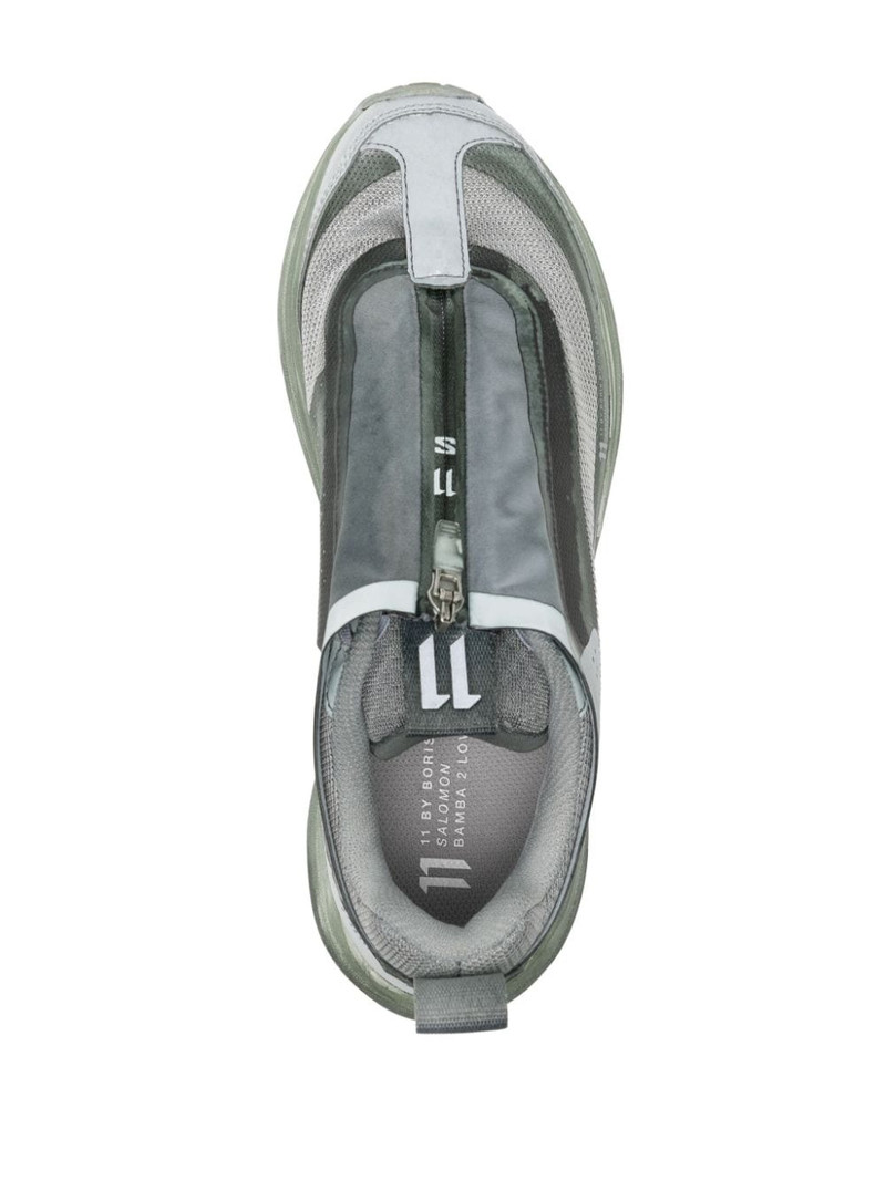 Bamba 2 Low panelled zip-fastening sneakers 4