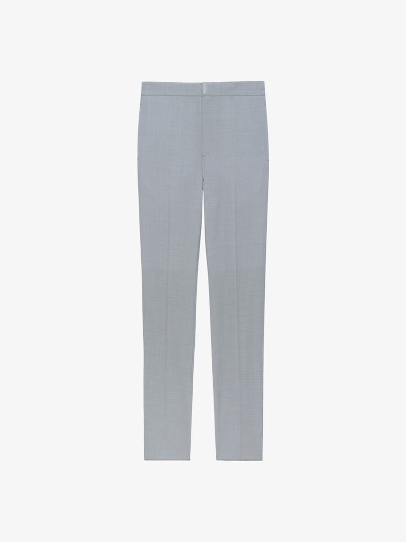 SLIM FIT PANTS IN WOOL 1