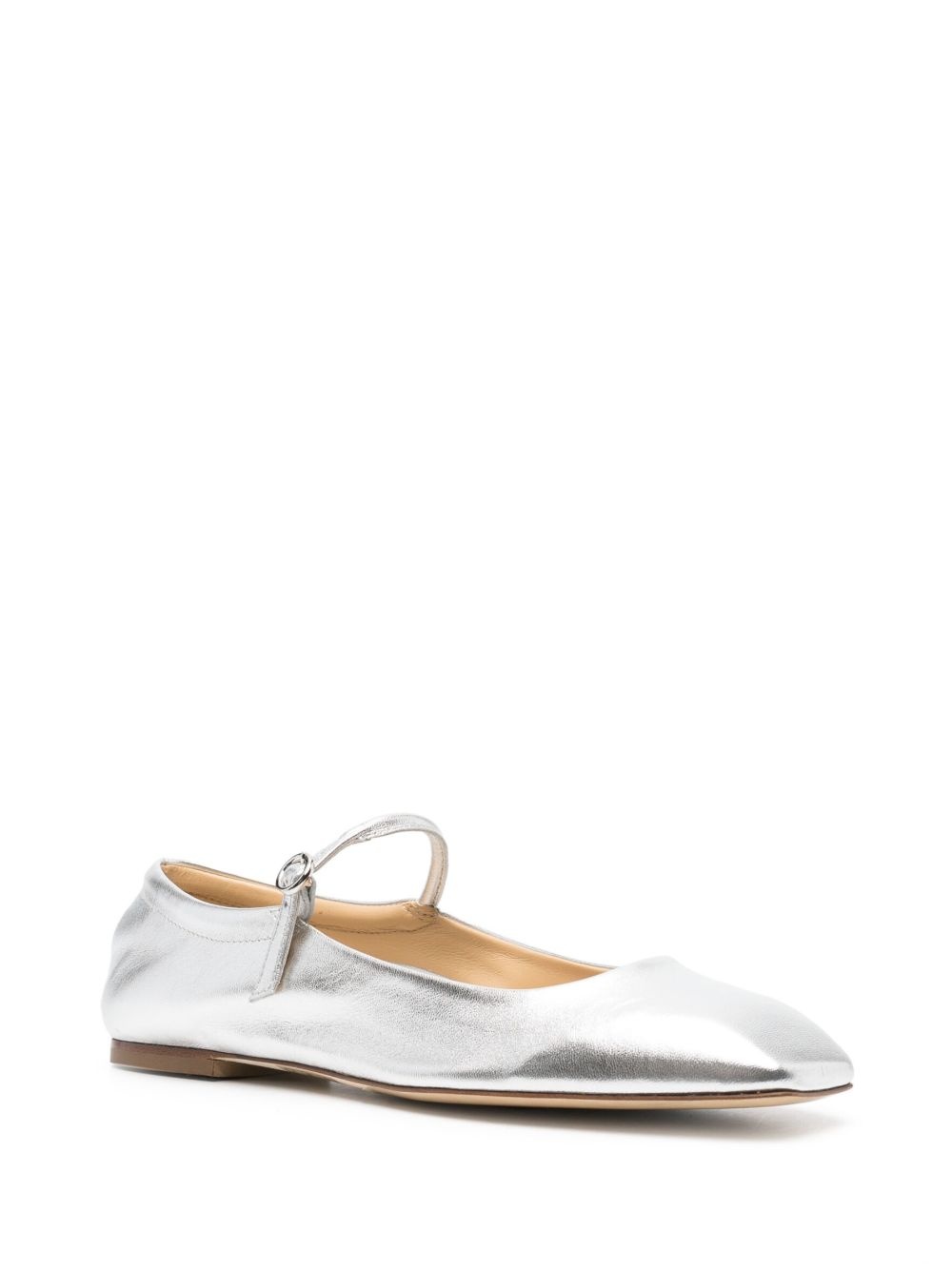 Aline Babies metallic ballerina shoes - 2