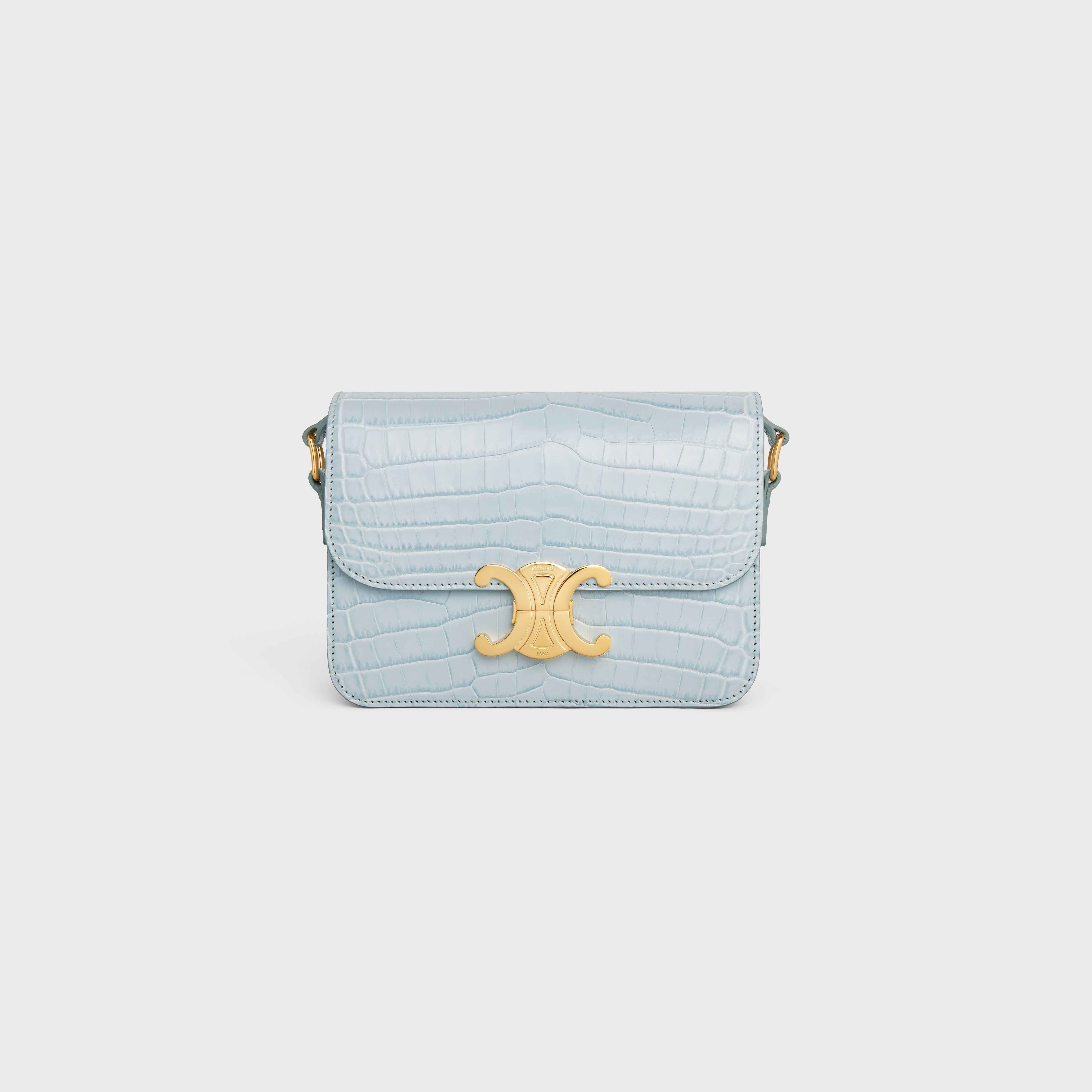 Teen Triomphe Bag in Crocodile - 1