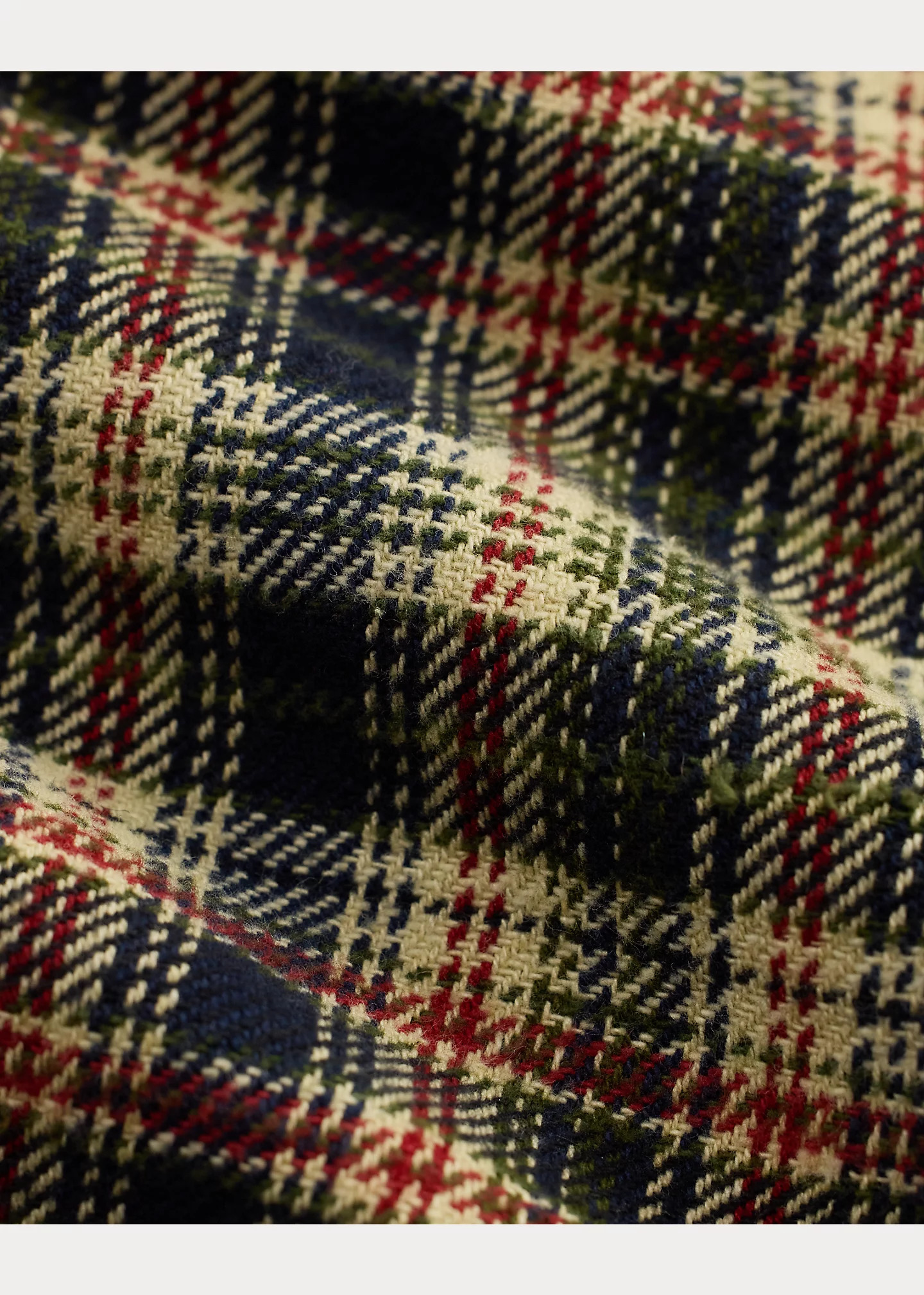 Plaid Twill Camp Shirt - 5