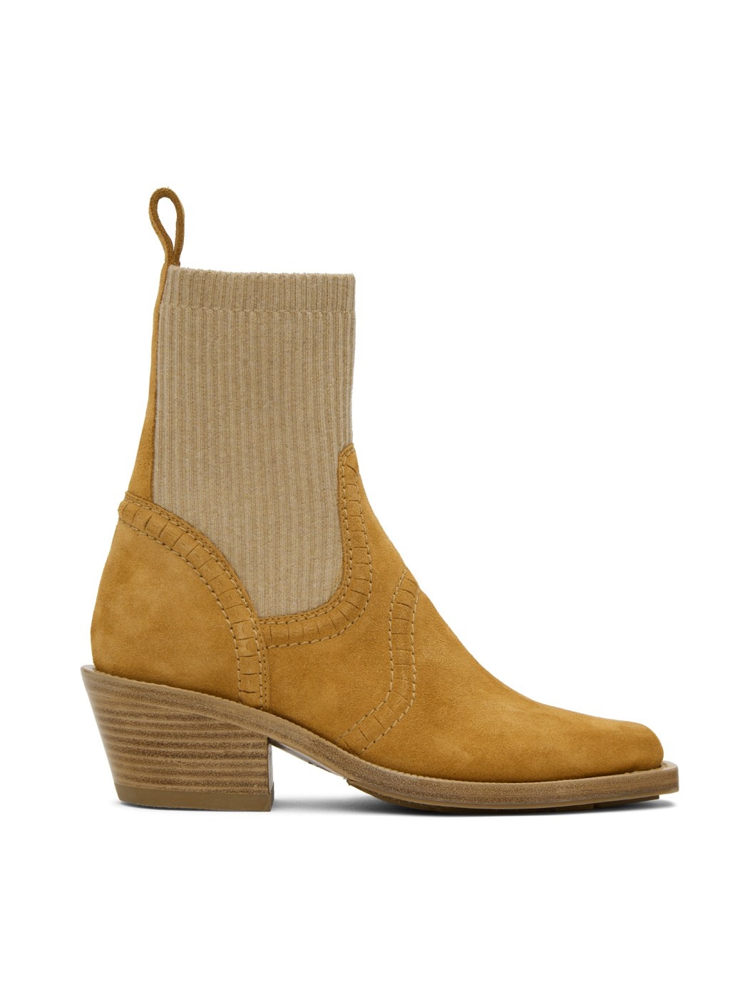 Tan Nellie Ankle Boots - 1