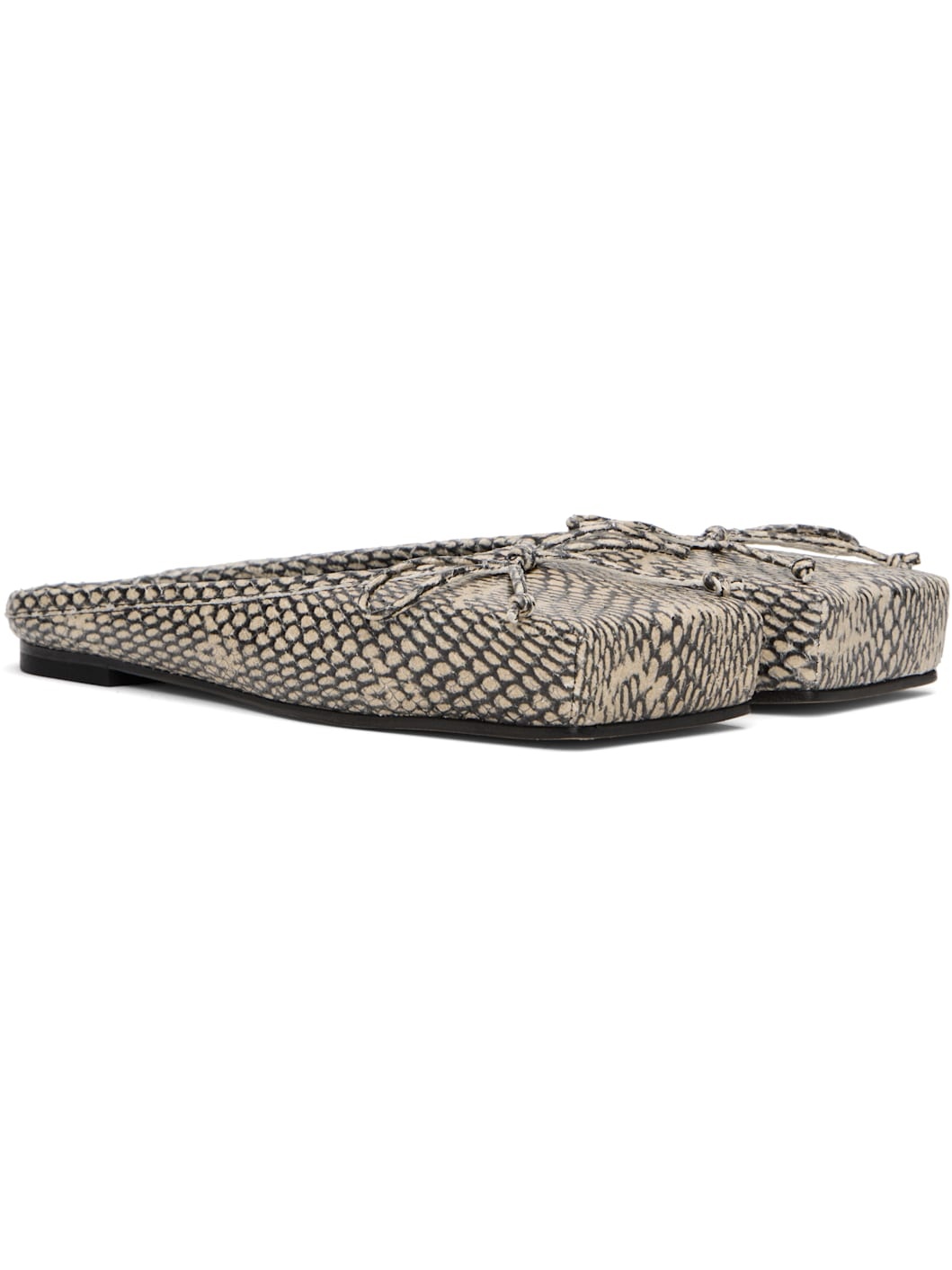 Beige 'The flat Ballet mules' Flats - 4