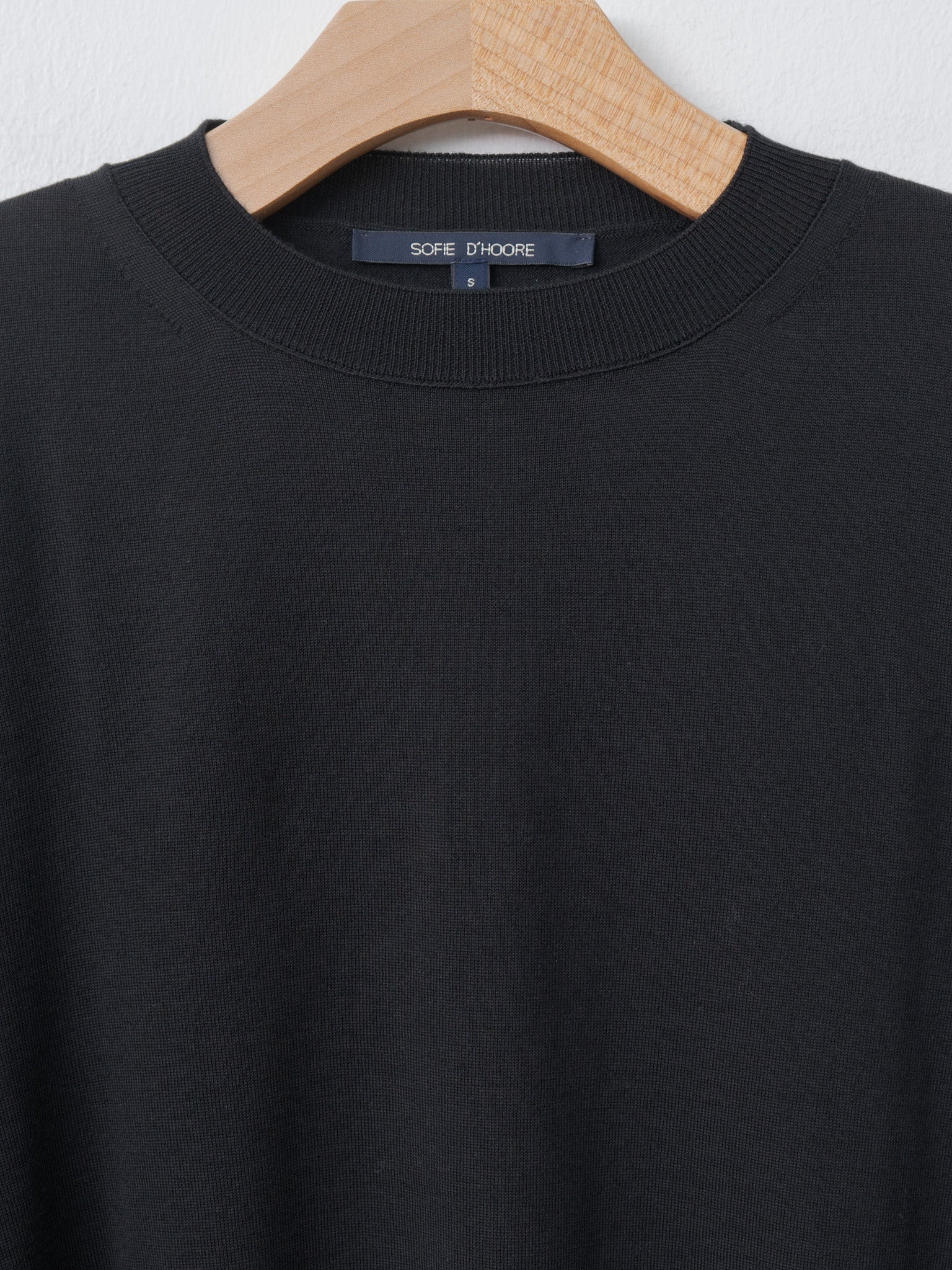 Muscat Extrafine Merino Wool Sweater - Black - 4