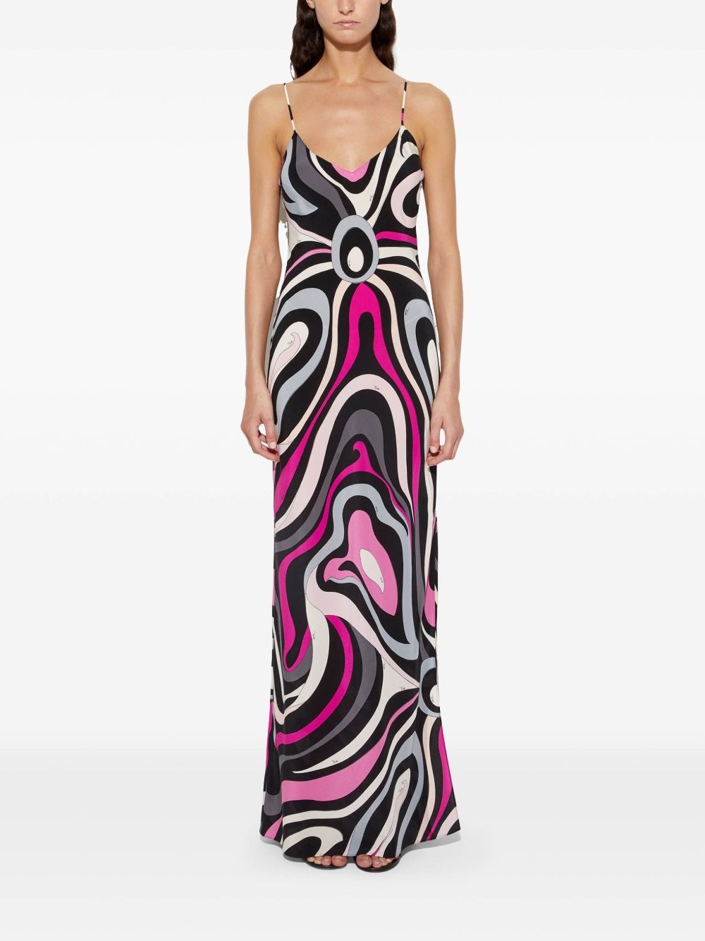 marmo-print dress - 2