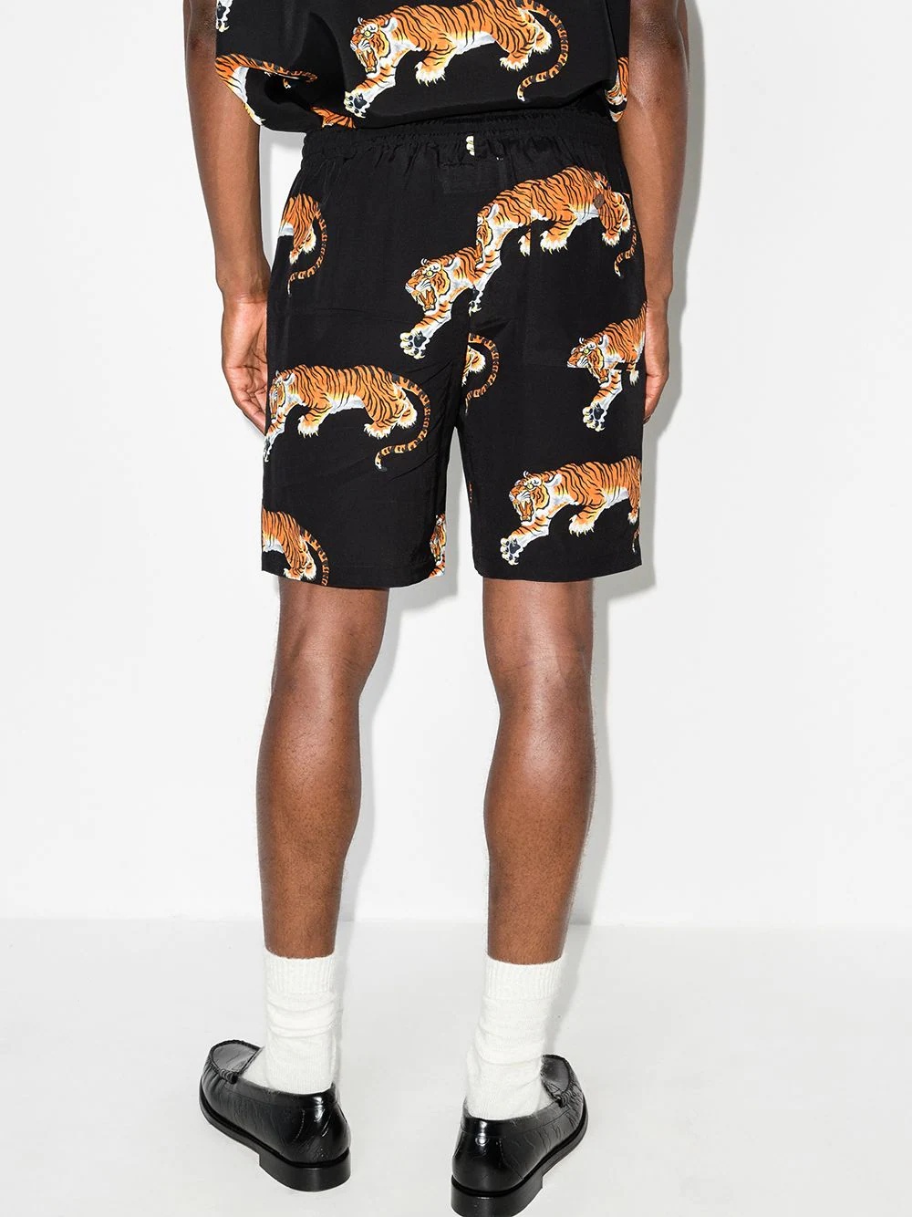 Tim tiger-print bermuda shorts - 3