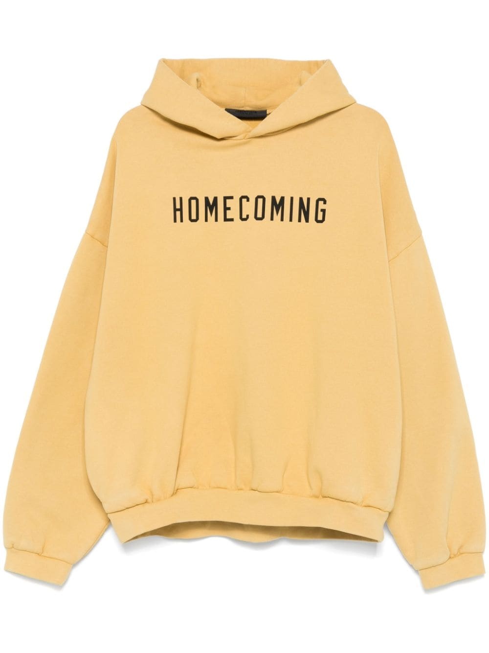 text-print hoodie - 1