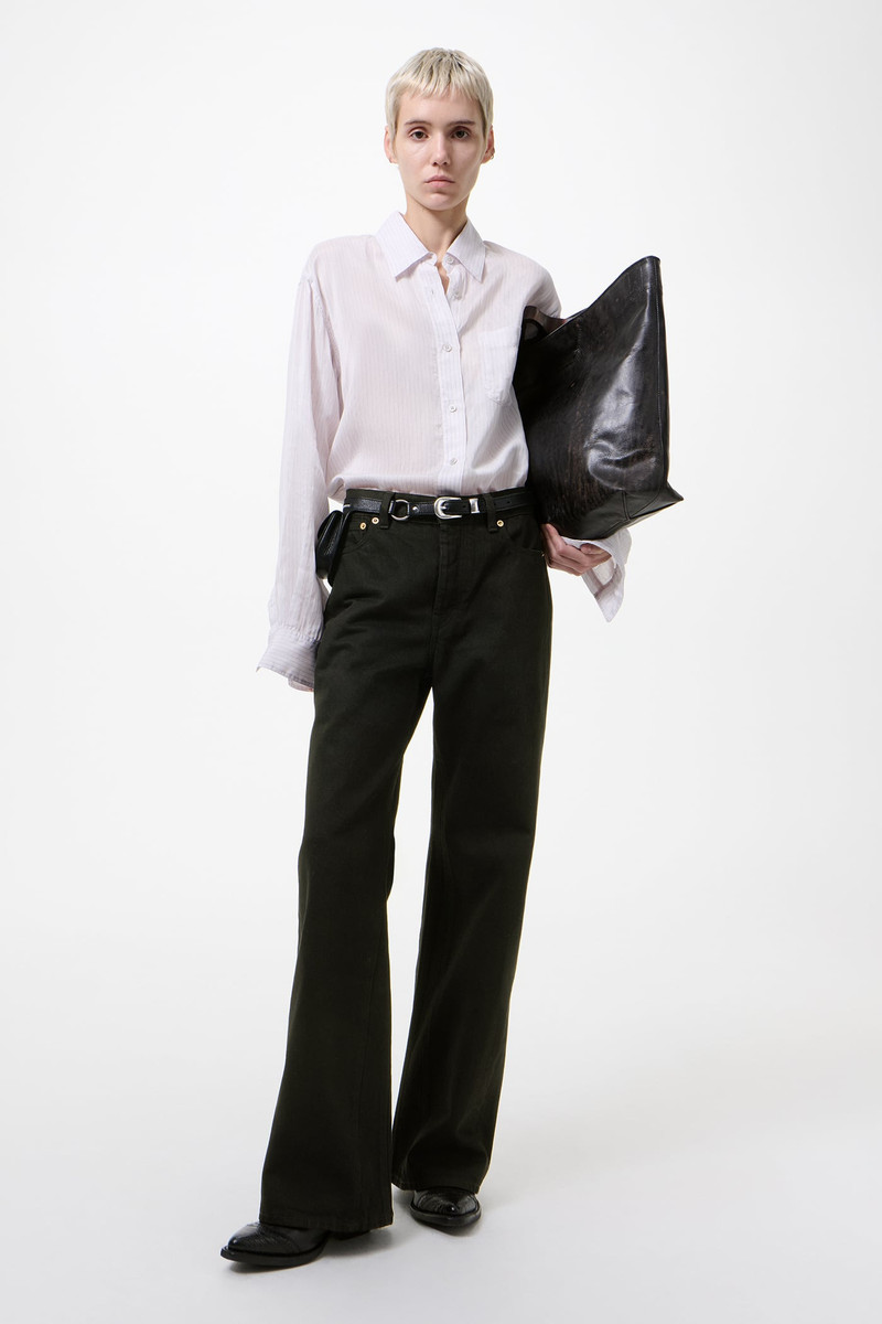 Our Legacy Wata Cut Overdyed Highway Black outlook